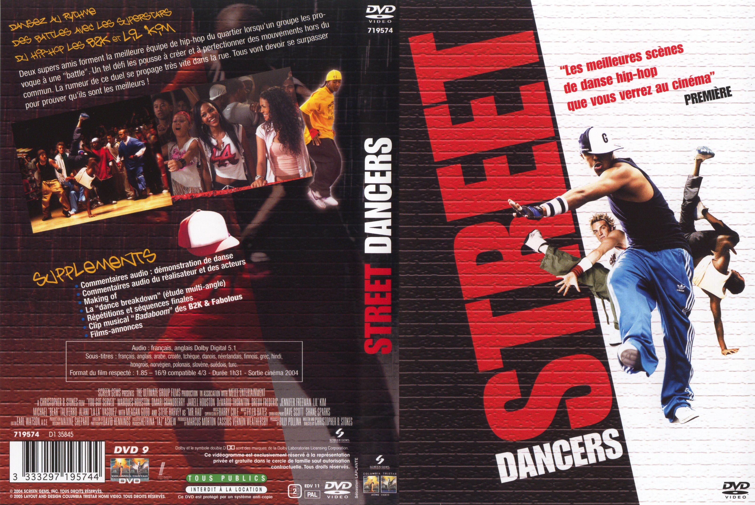 Jaquette DVD Street dancers v2