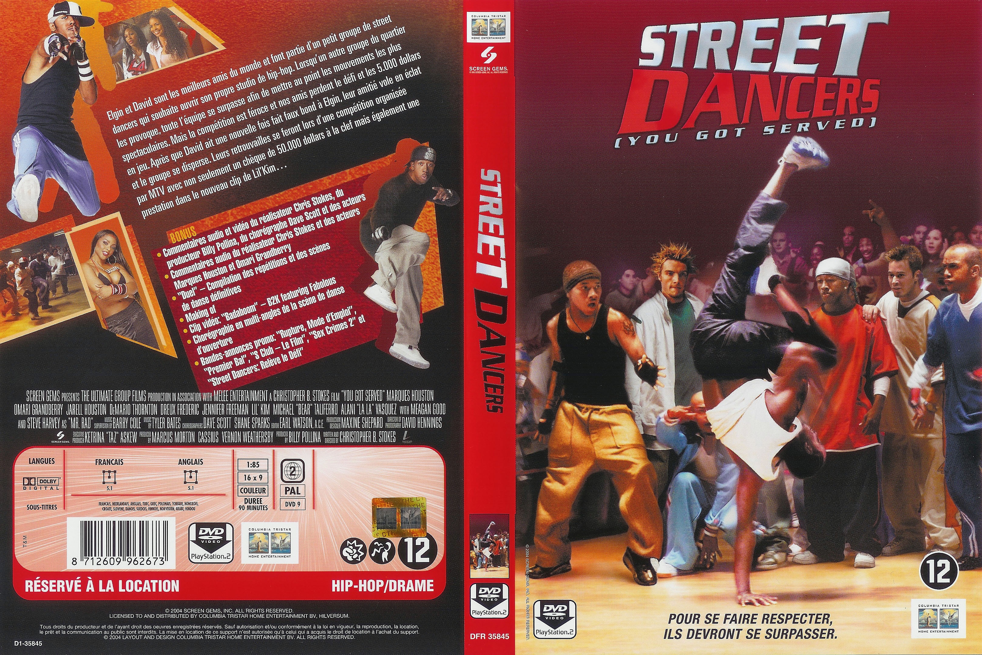Jaquette DVD Street dancers v3