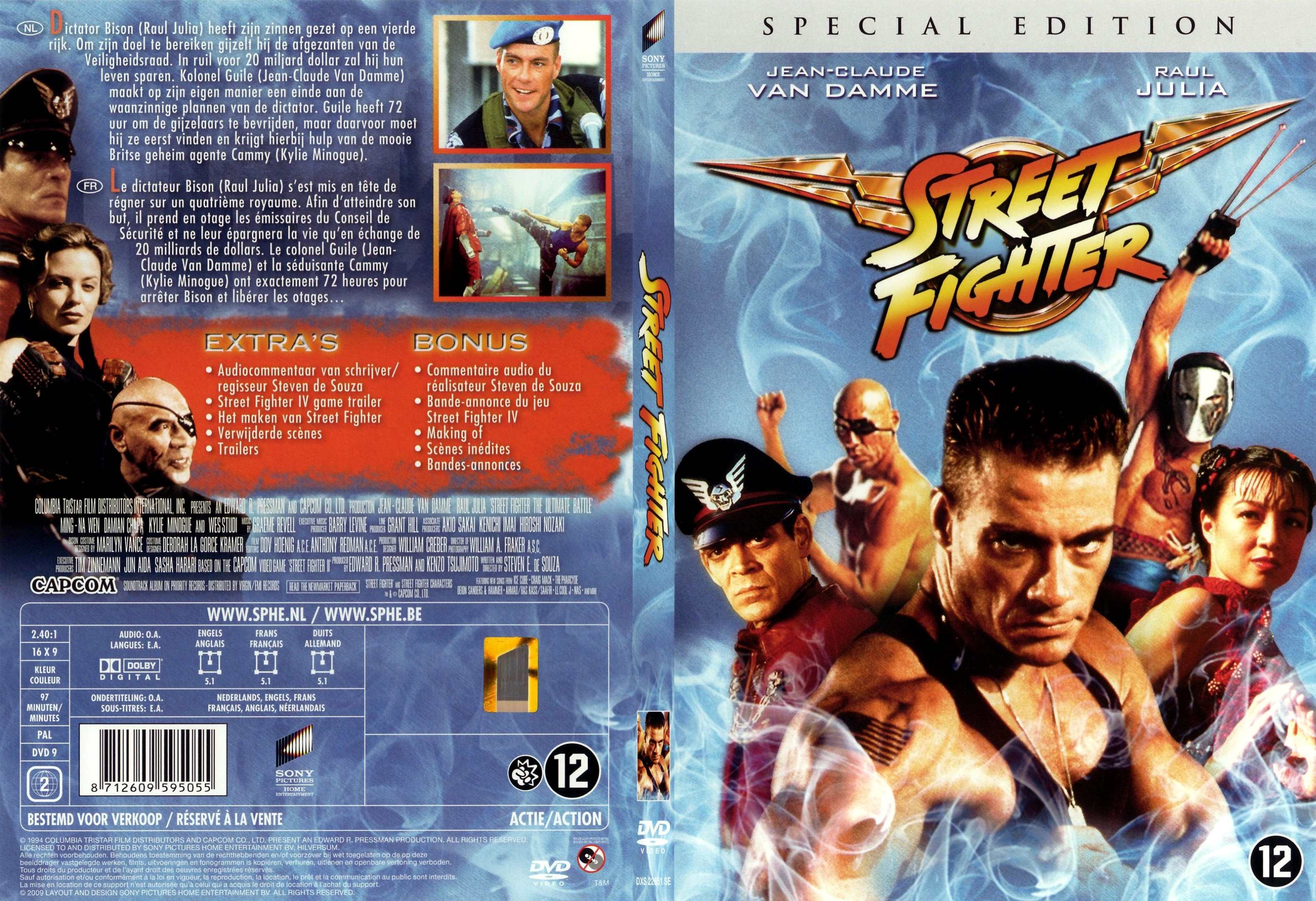 Jaquette DVD Street fighter - SLIM v2
