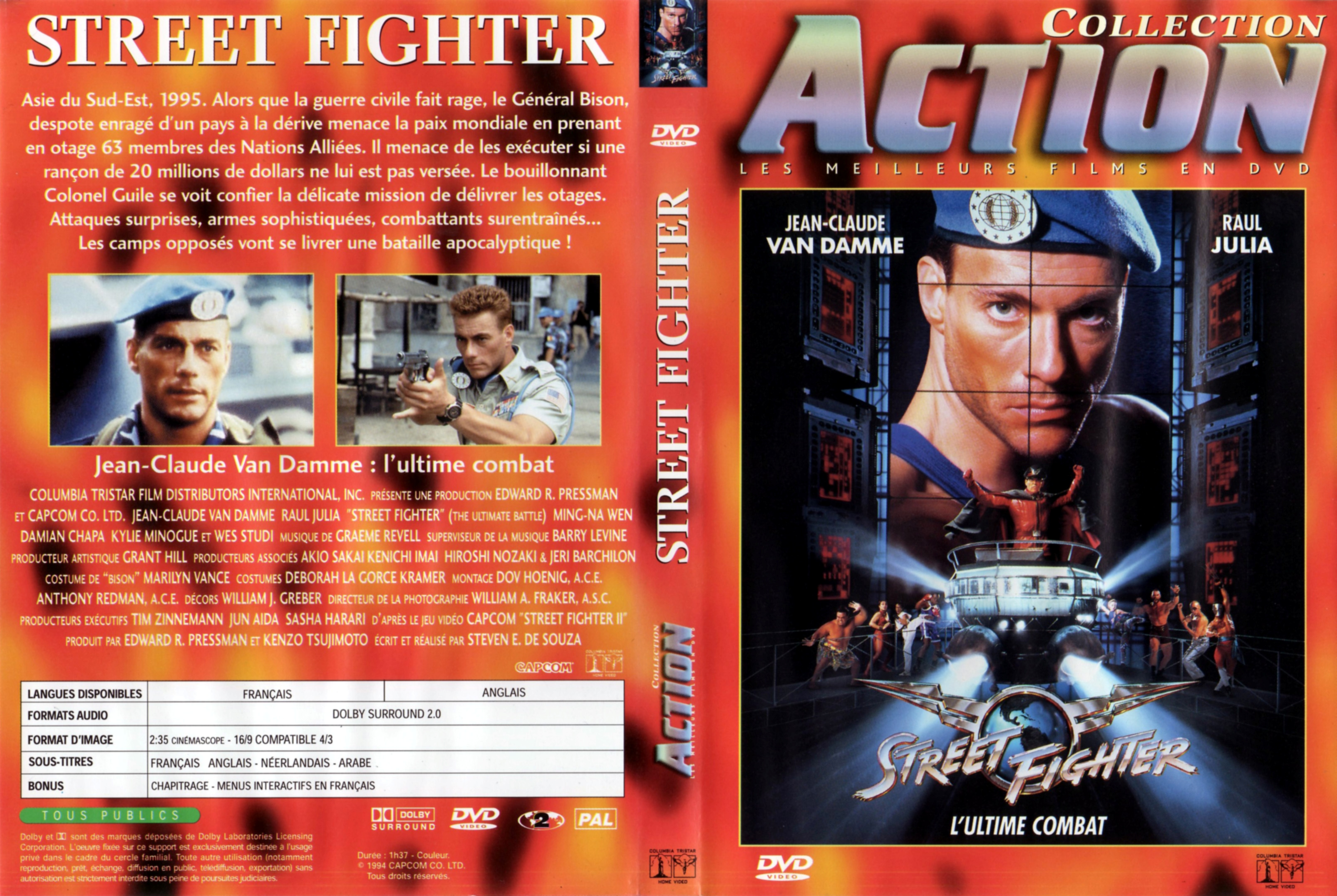 Jaquette DVD Street fighter v3