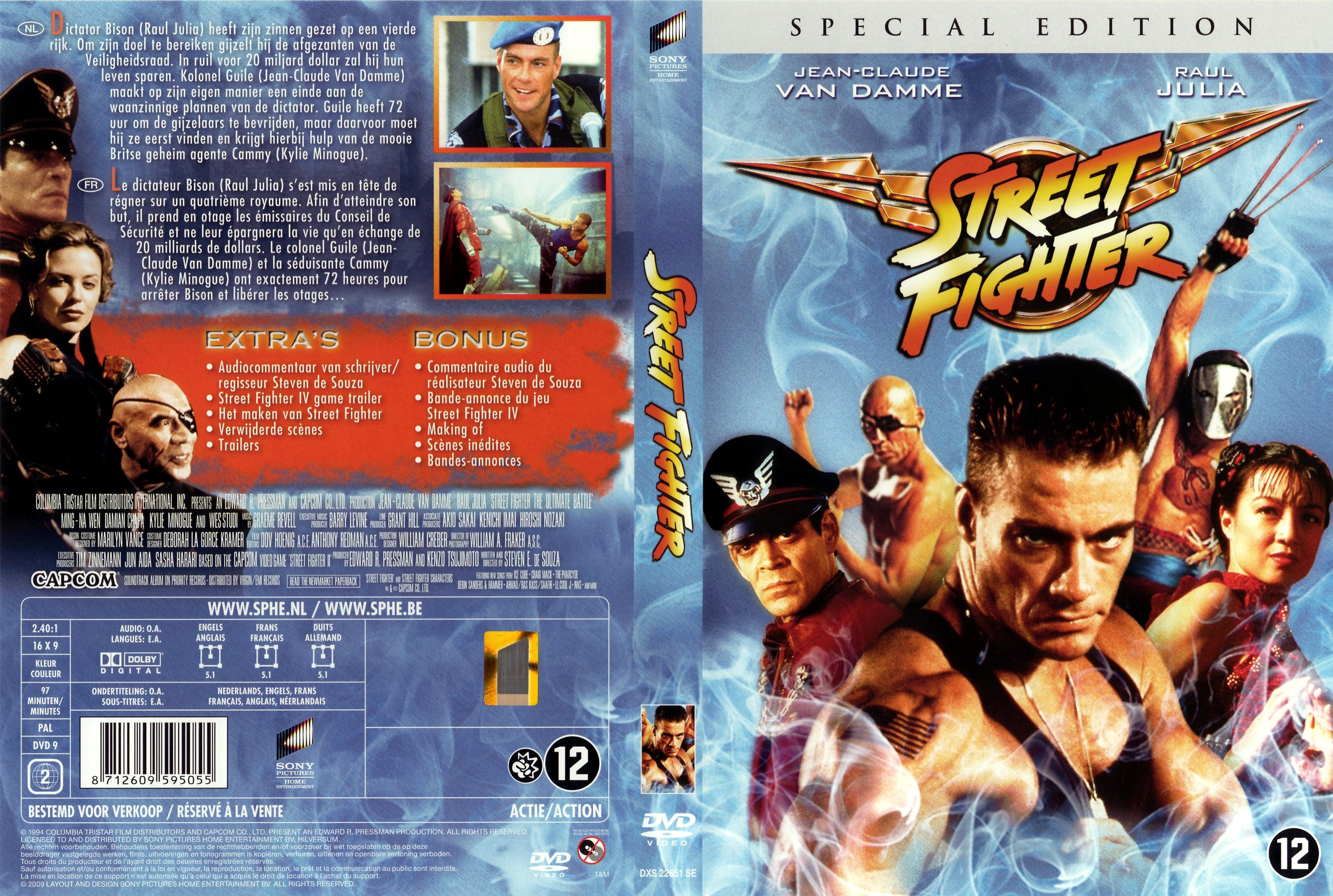 Jaquette DVD Street fighter v4