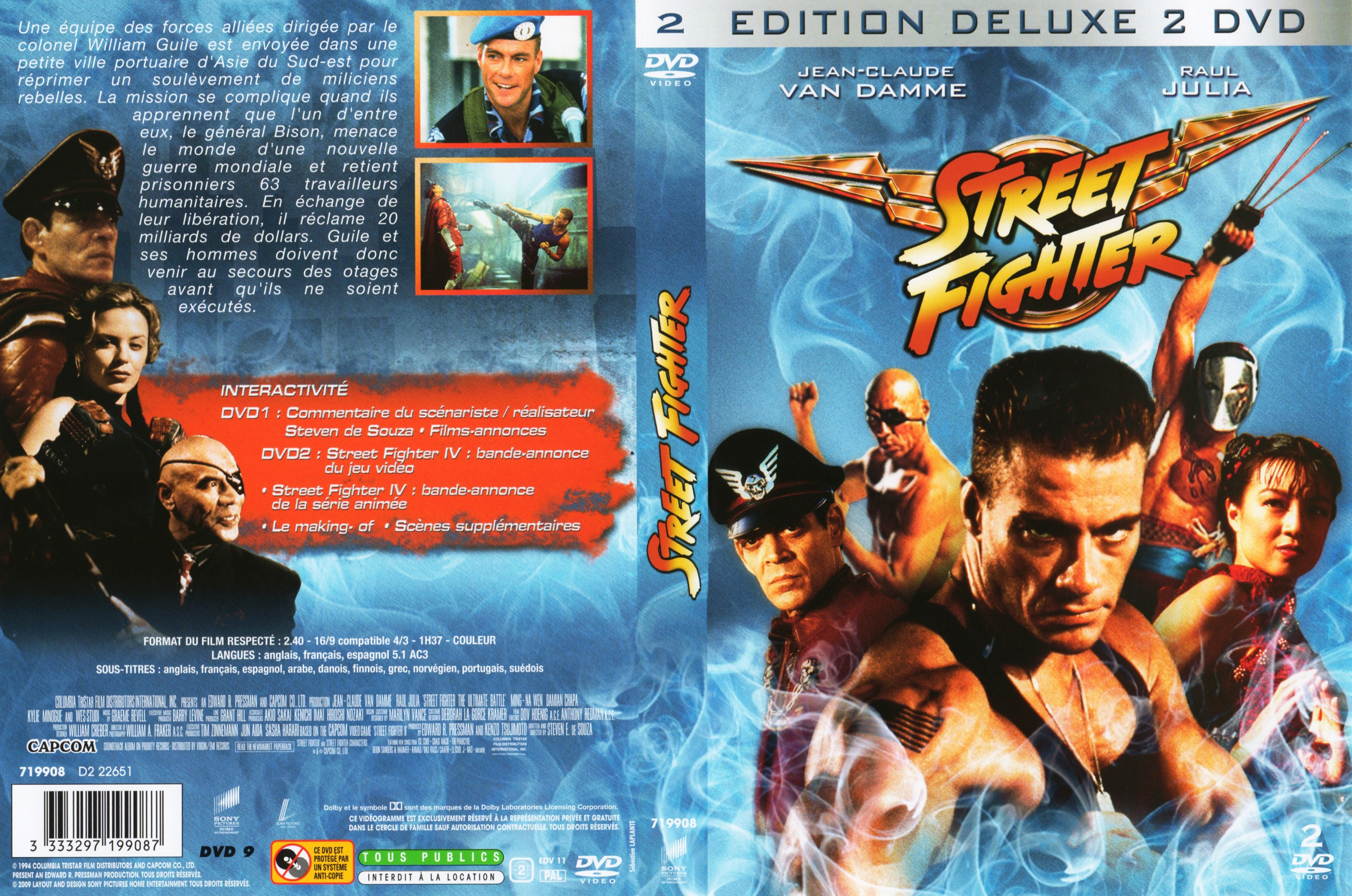 Jaquette DVD Street fighter v5