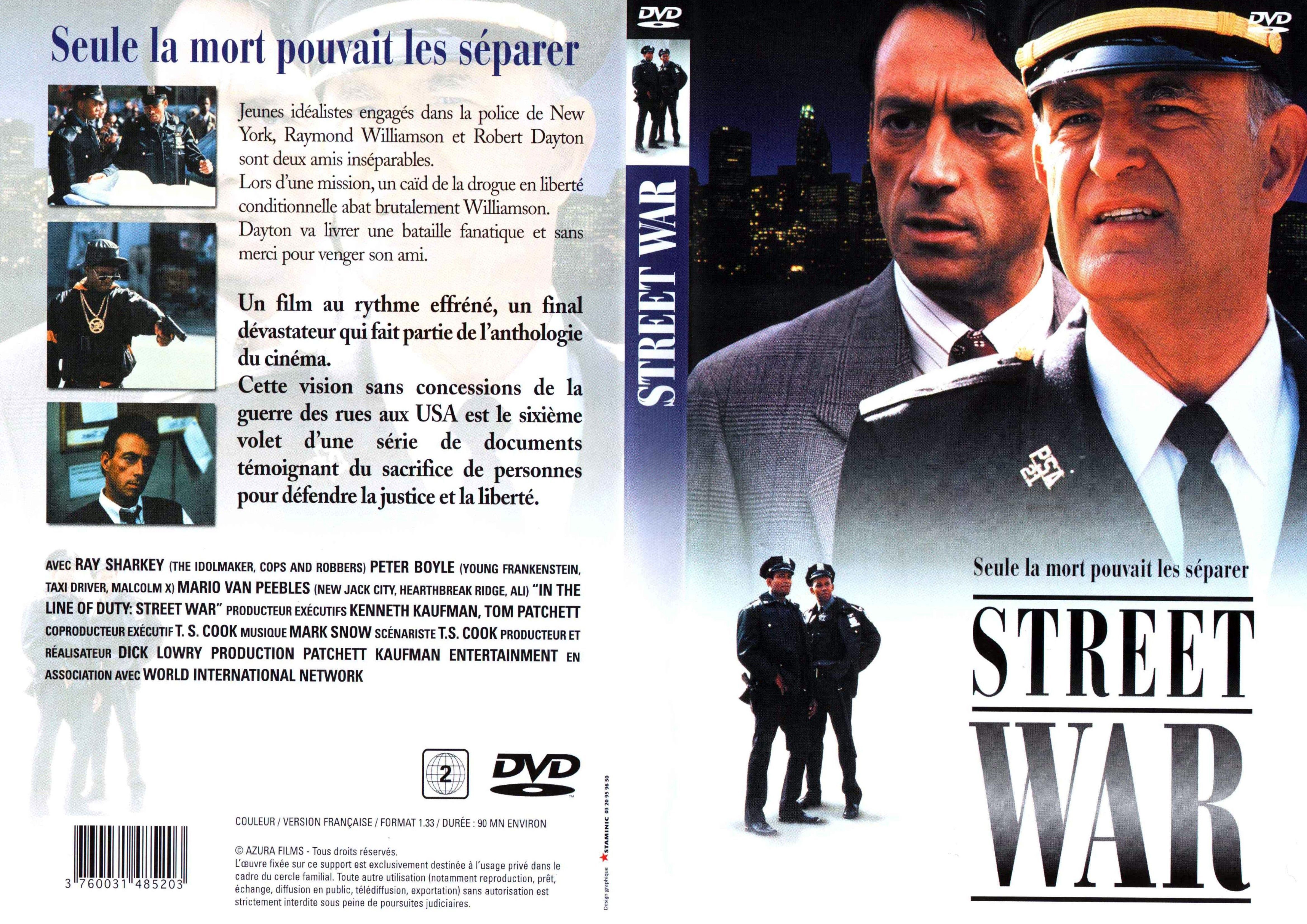 Jaquette DVD Street war