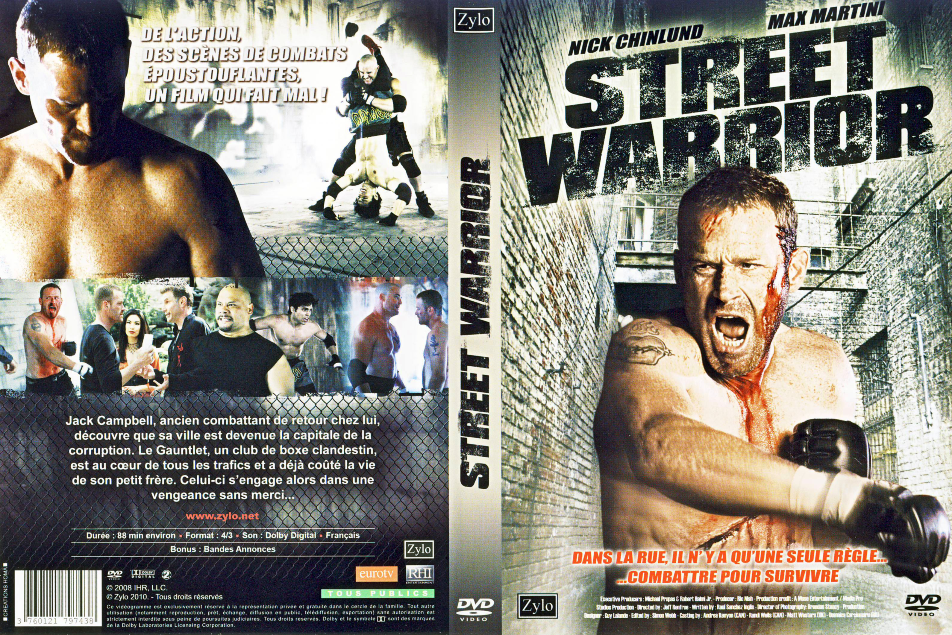 Jaquette DVD Street warrior