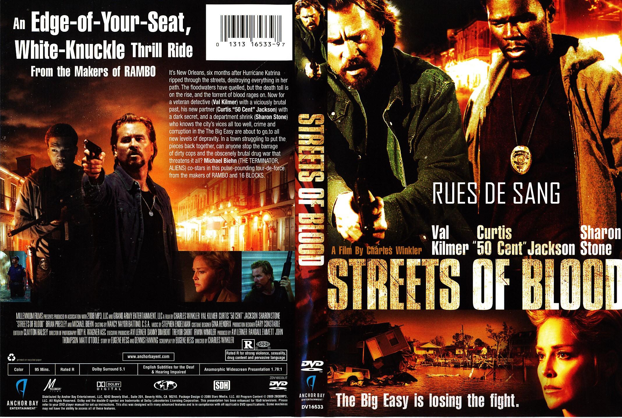 Jaquette DVD Streets Of Blood Zone 1