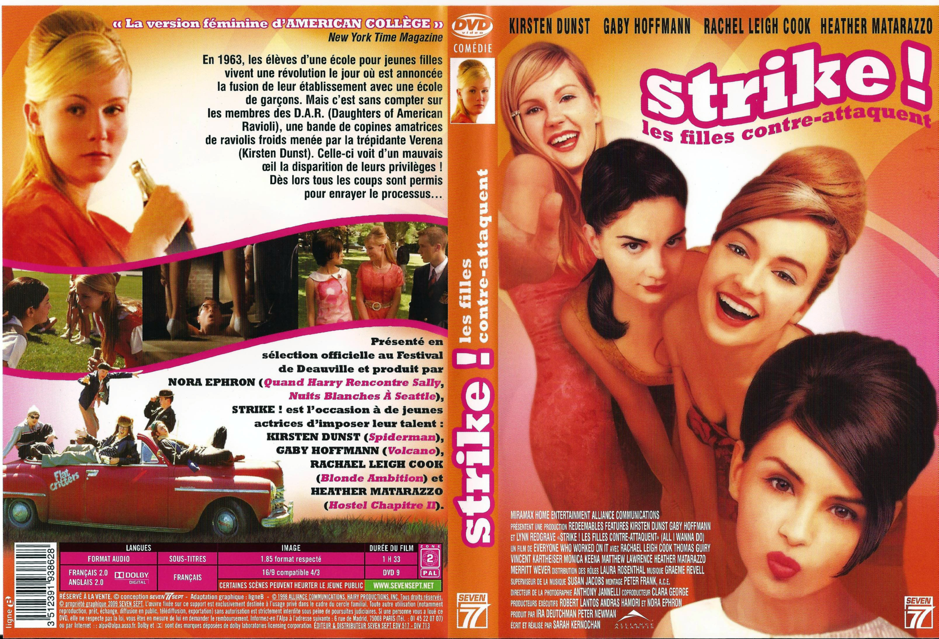 Jaquette DVD Strike les filles contre-attaquent