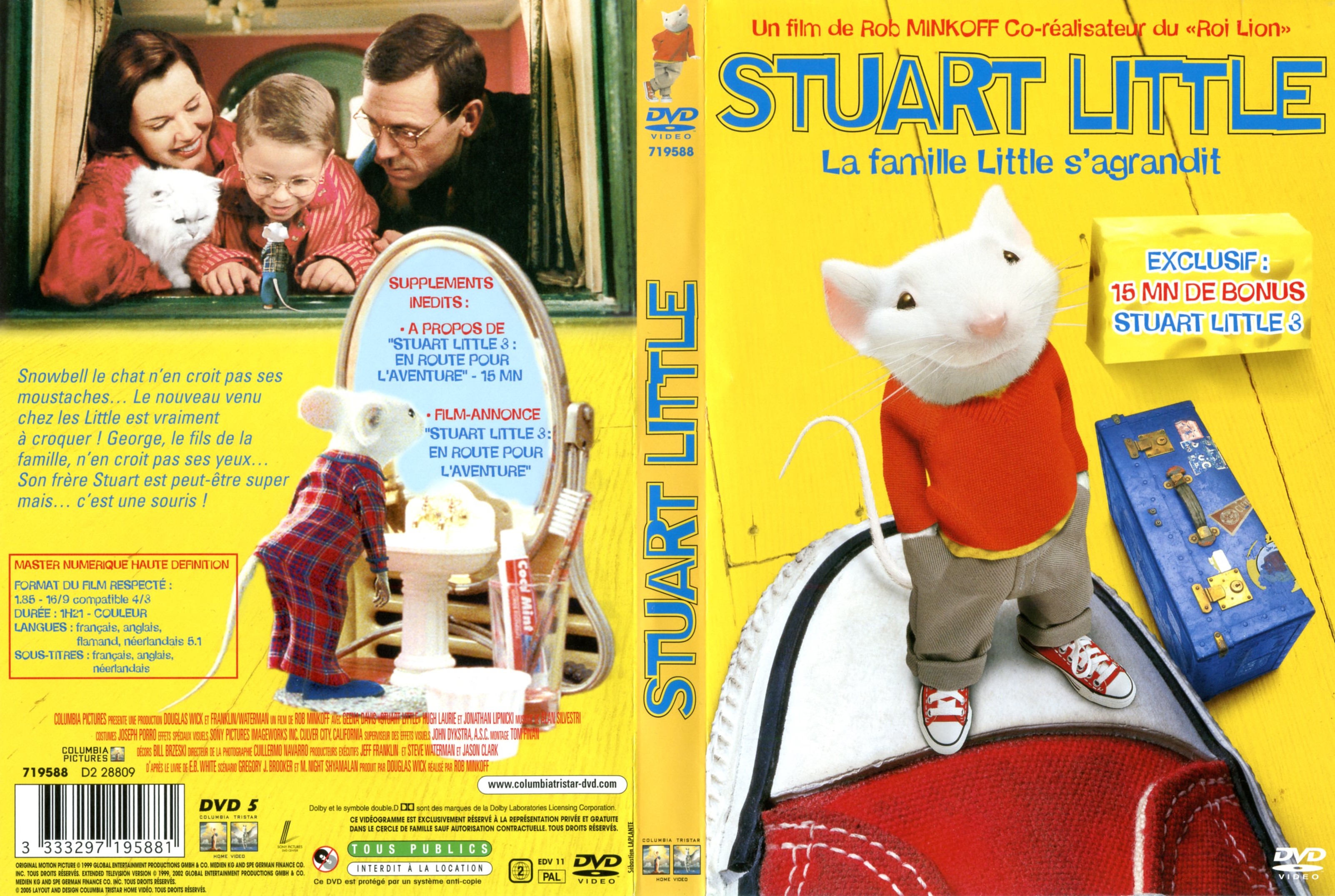 Jaquette DVD Stuart Little v2