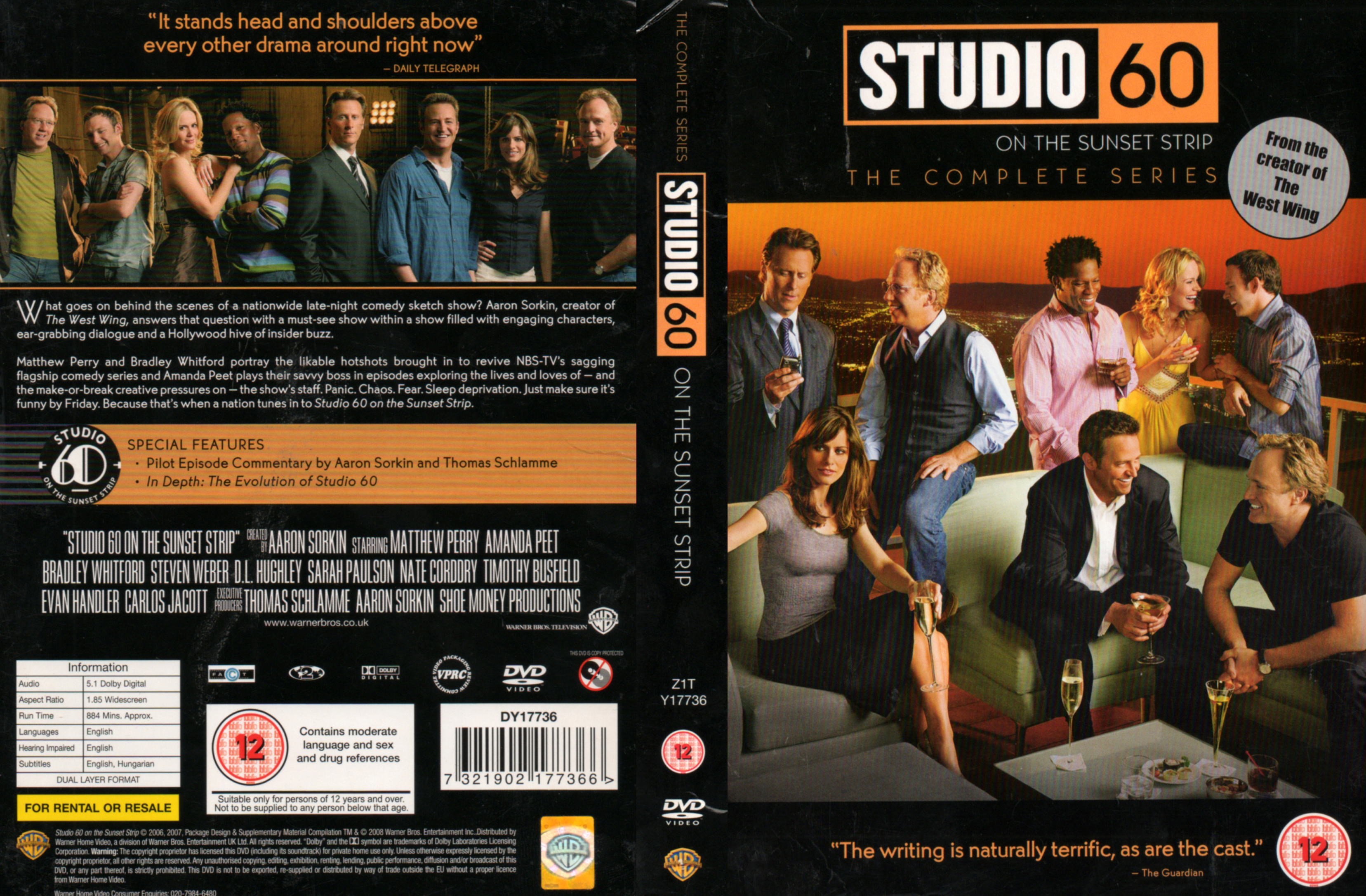 Jaquette DVD Studio 60 Zone 1