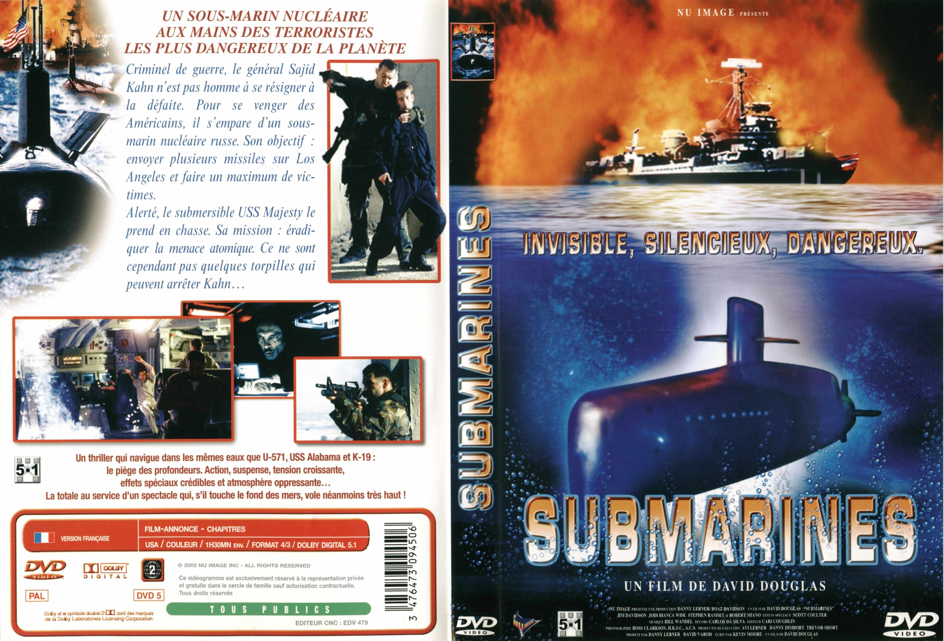 Jaquette DVD Submarines