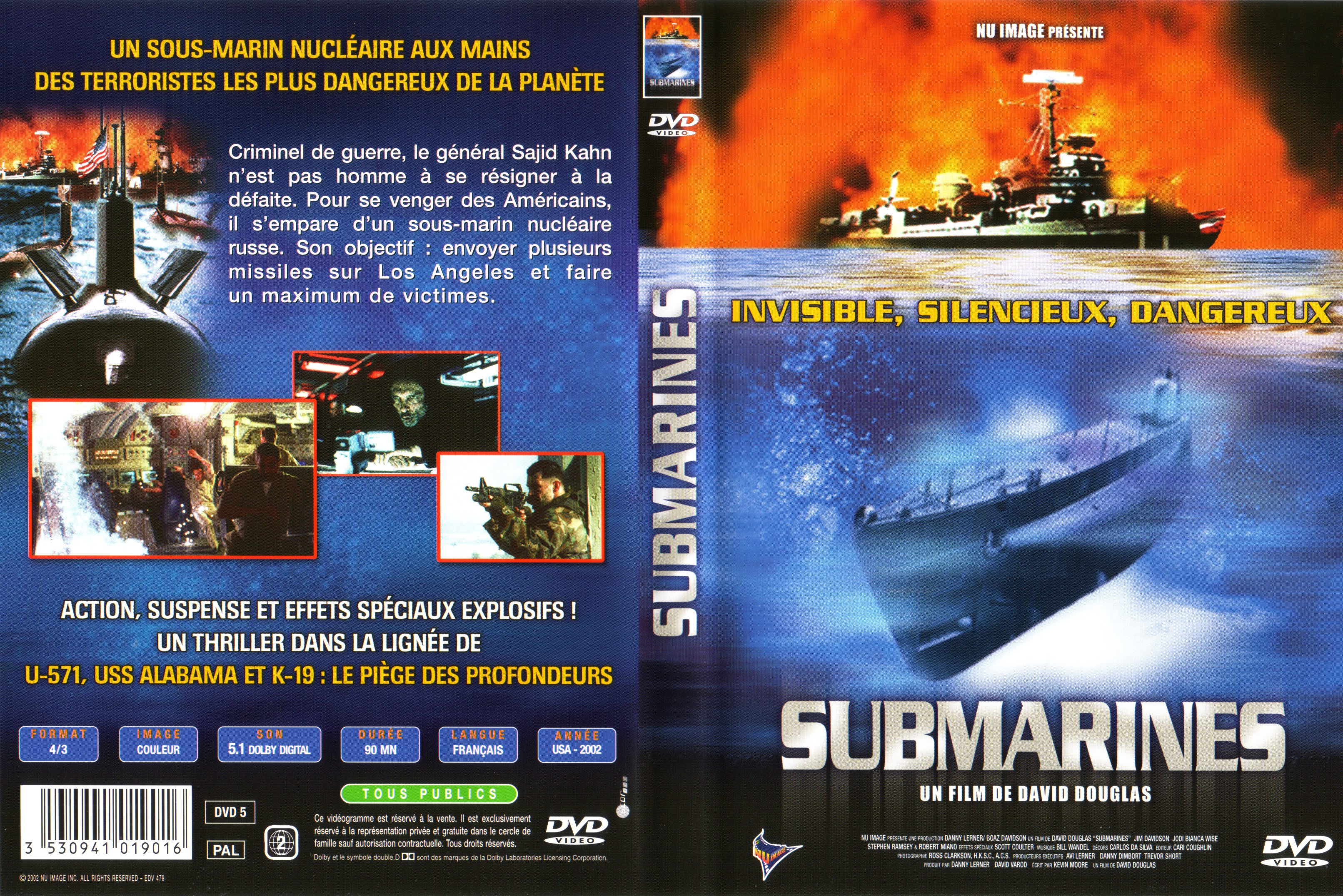 Jaquette DVD Submarines v2