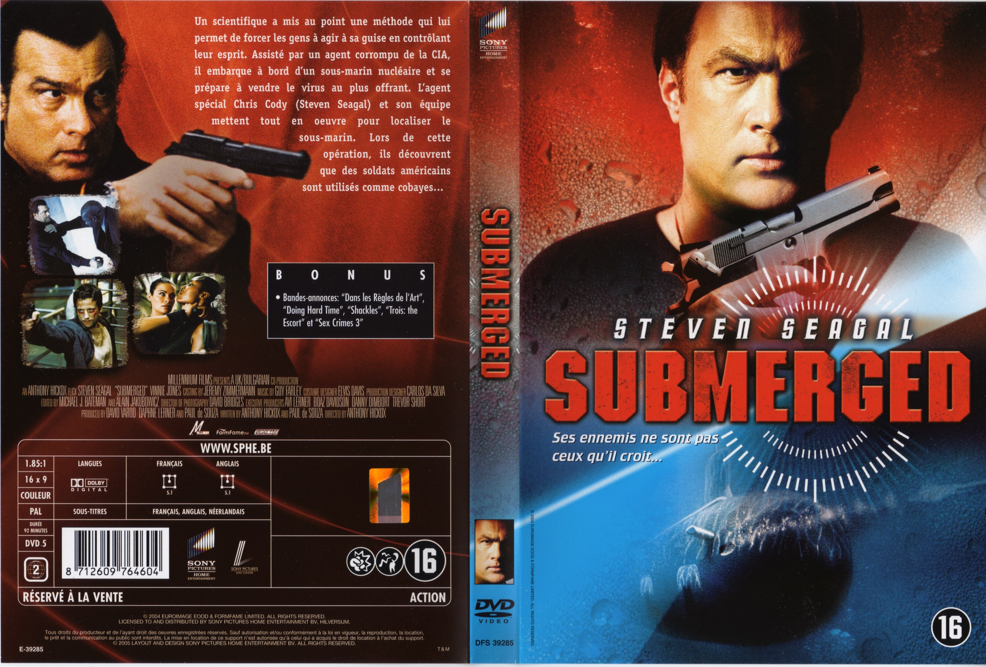 Jaquette DVD Submerged
