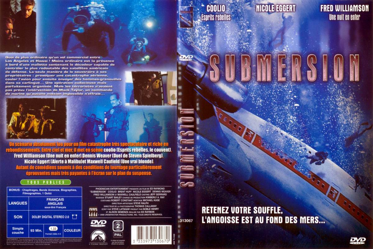 Jaquette DVD Submersion