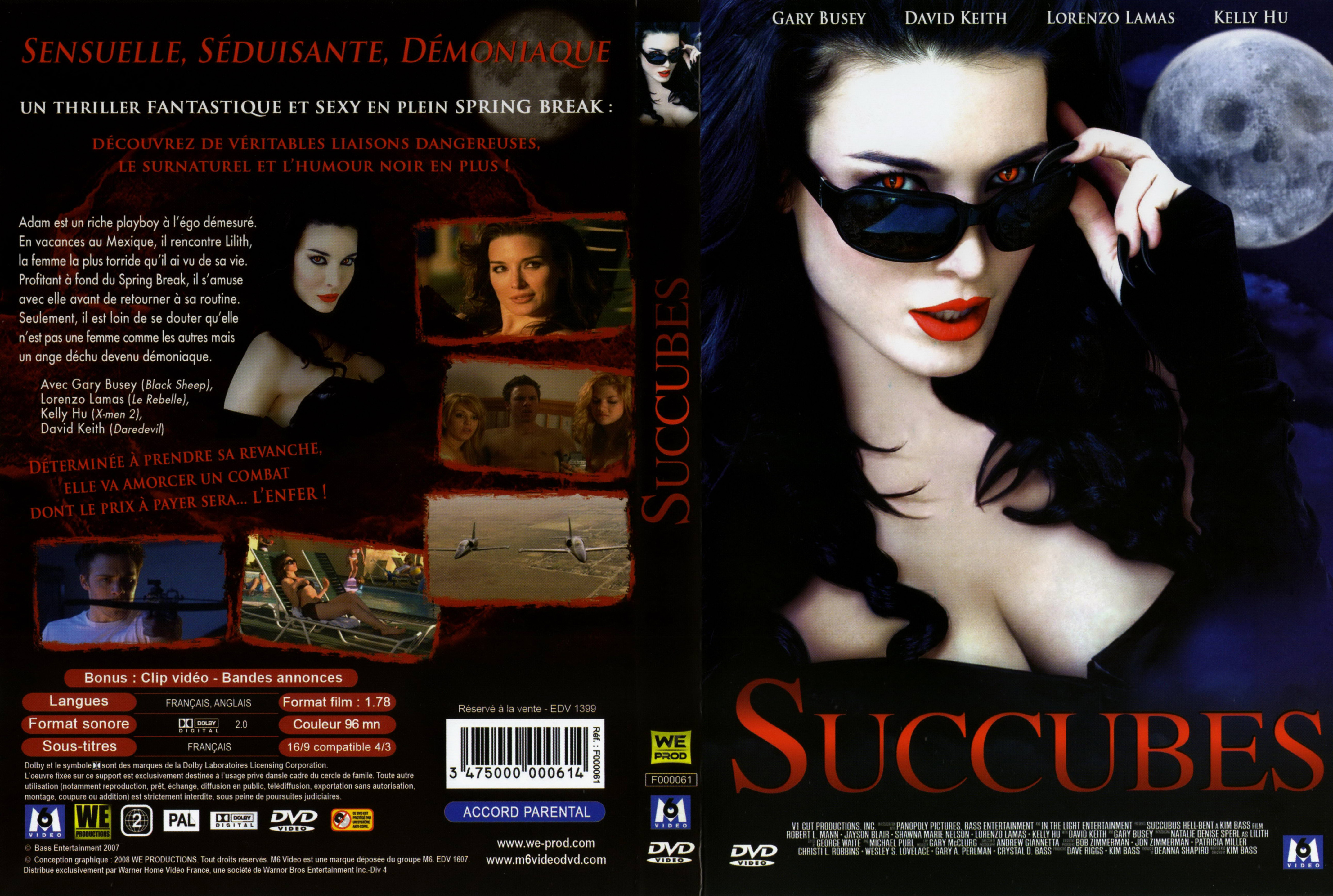 Jaquette DVD Succubes