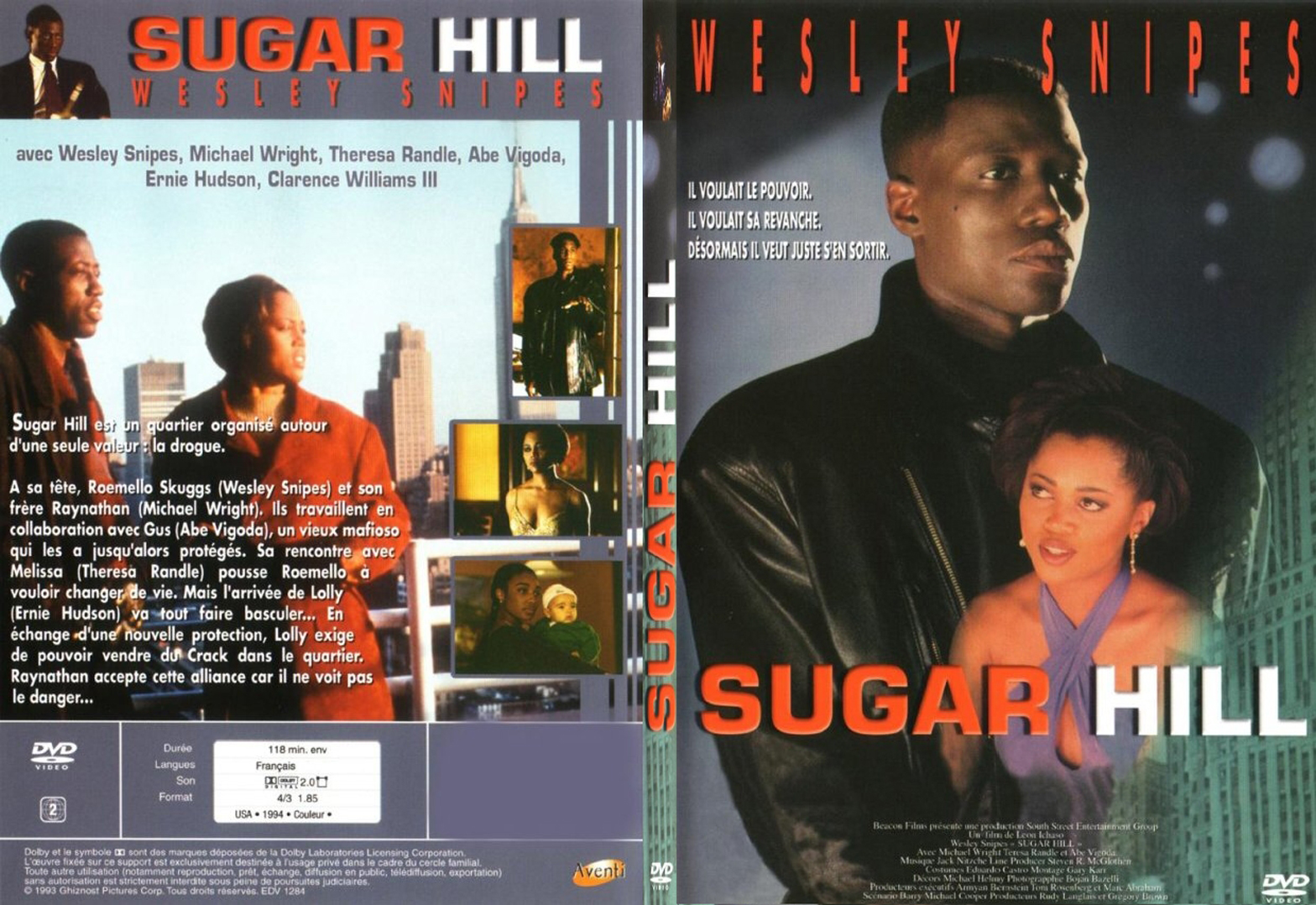 Jaquette DVD Sugar Hill - SLIM