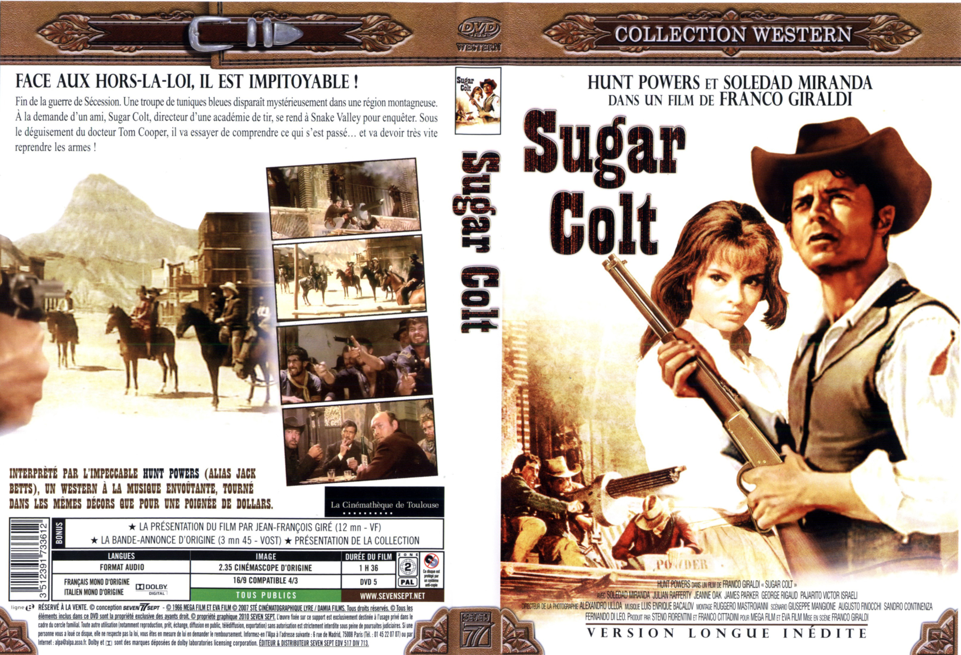 Jaquette DVD Sugar colt