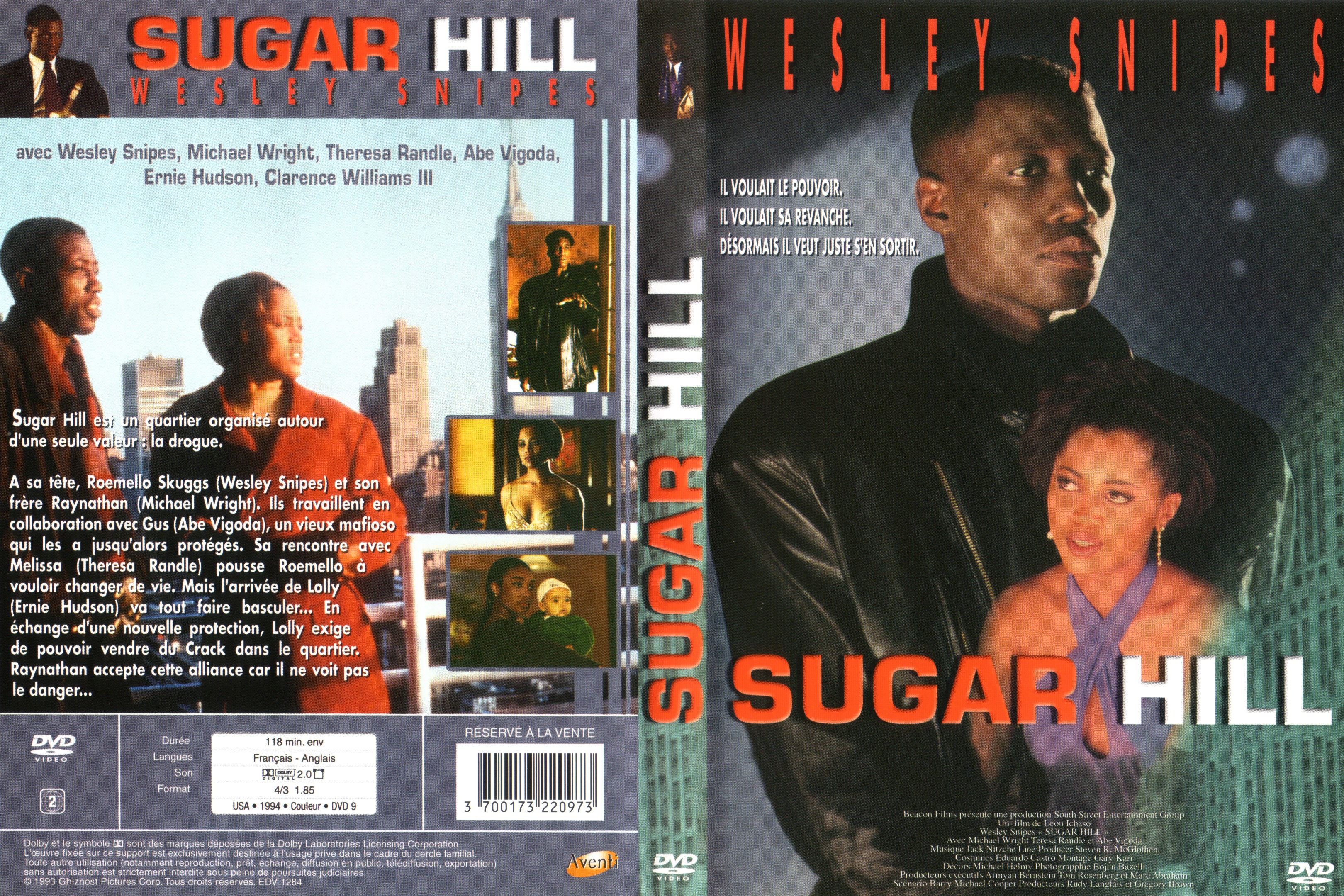 Jaquette DVD Sugar hill