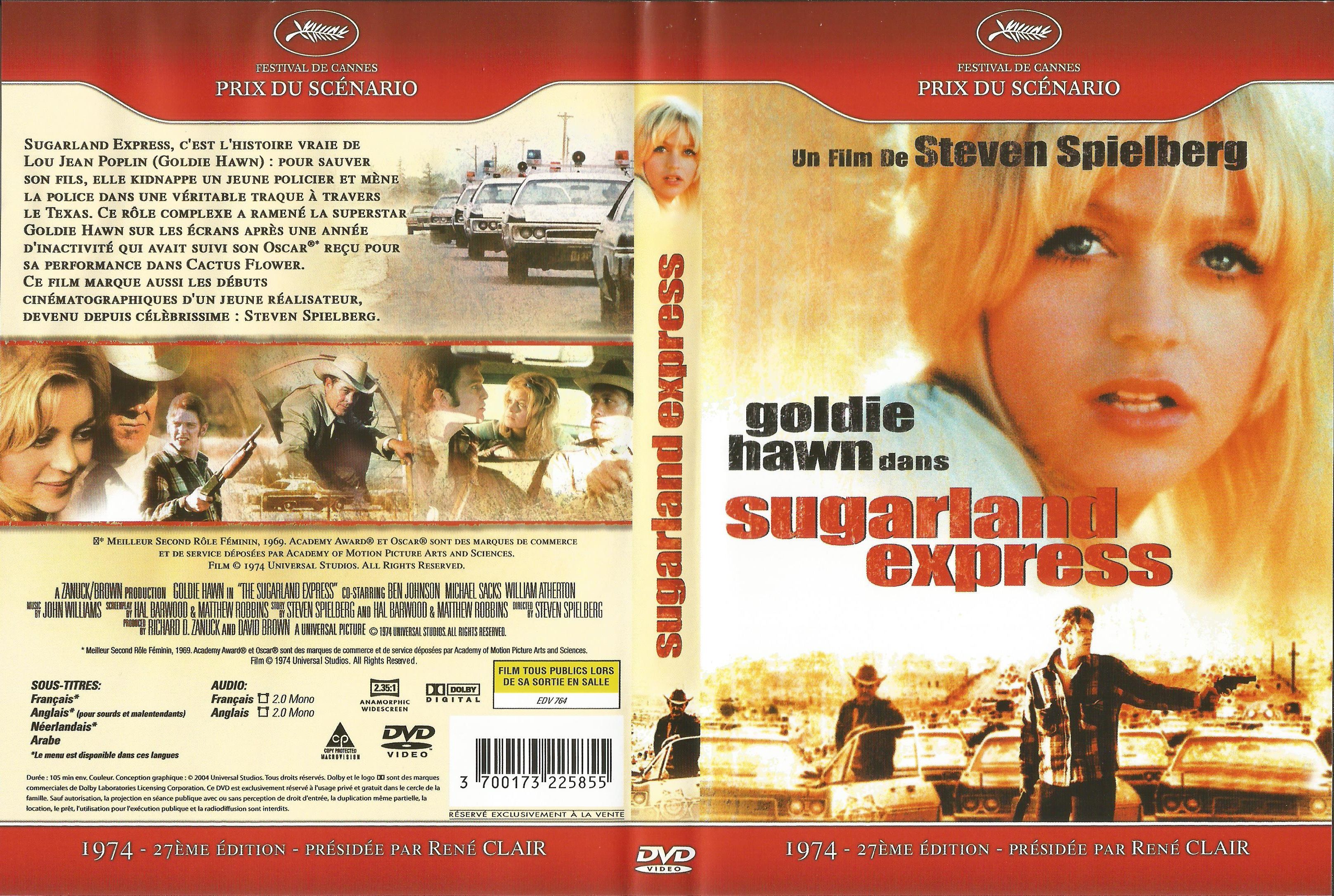 Jaquette DVD Sugarland express v2