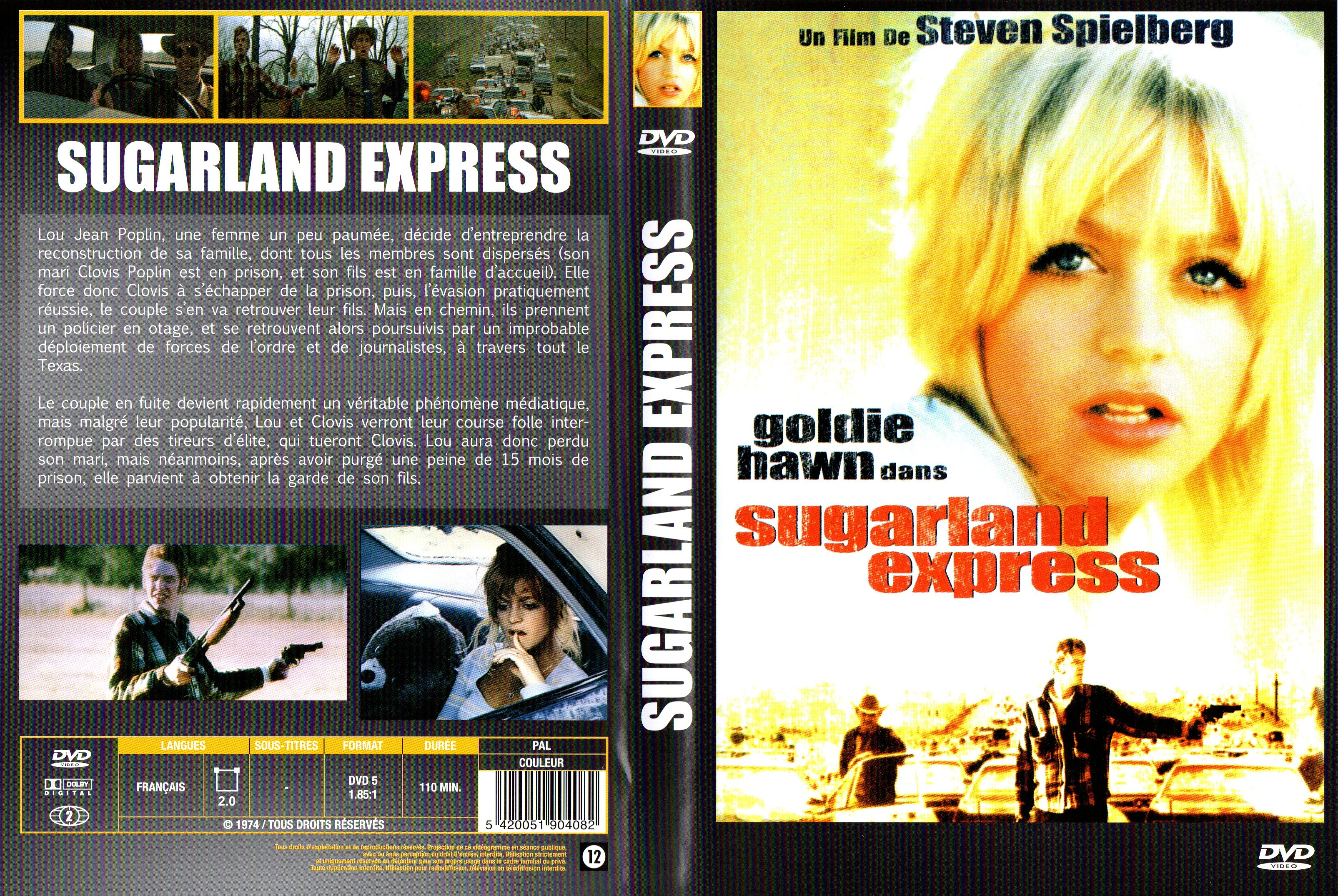 Jaquette DVD Sugarland express v3