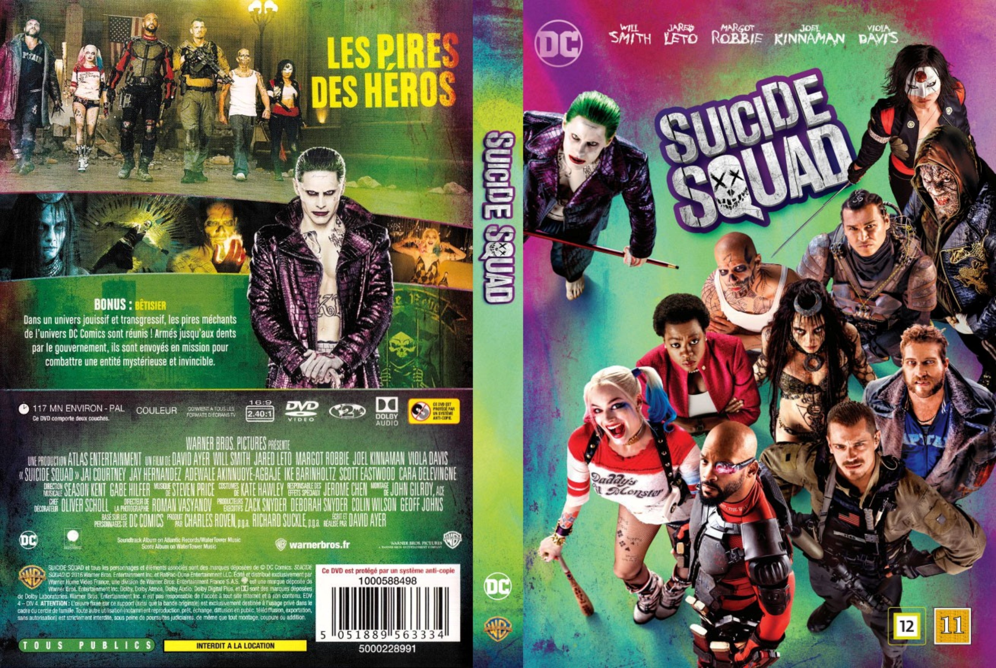 Jaquette DVD Suicide Squad
