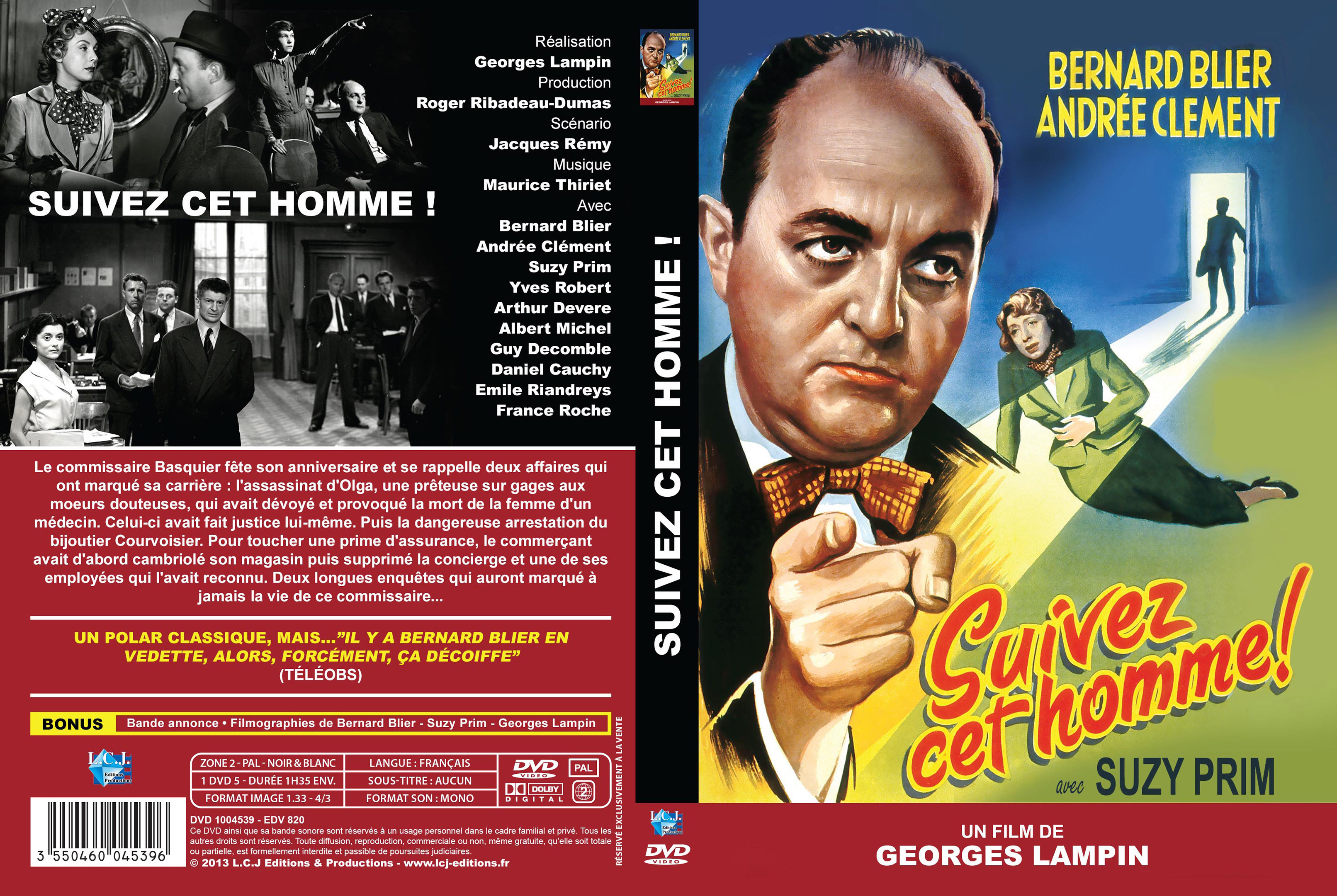 Jaquette DVD Suivez cet homme custom