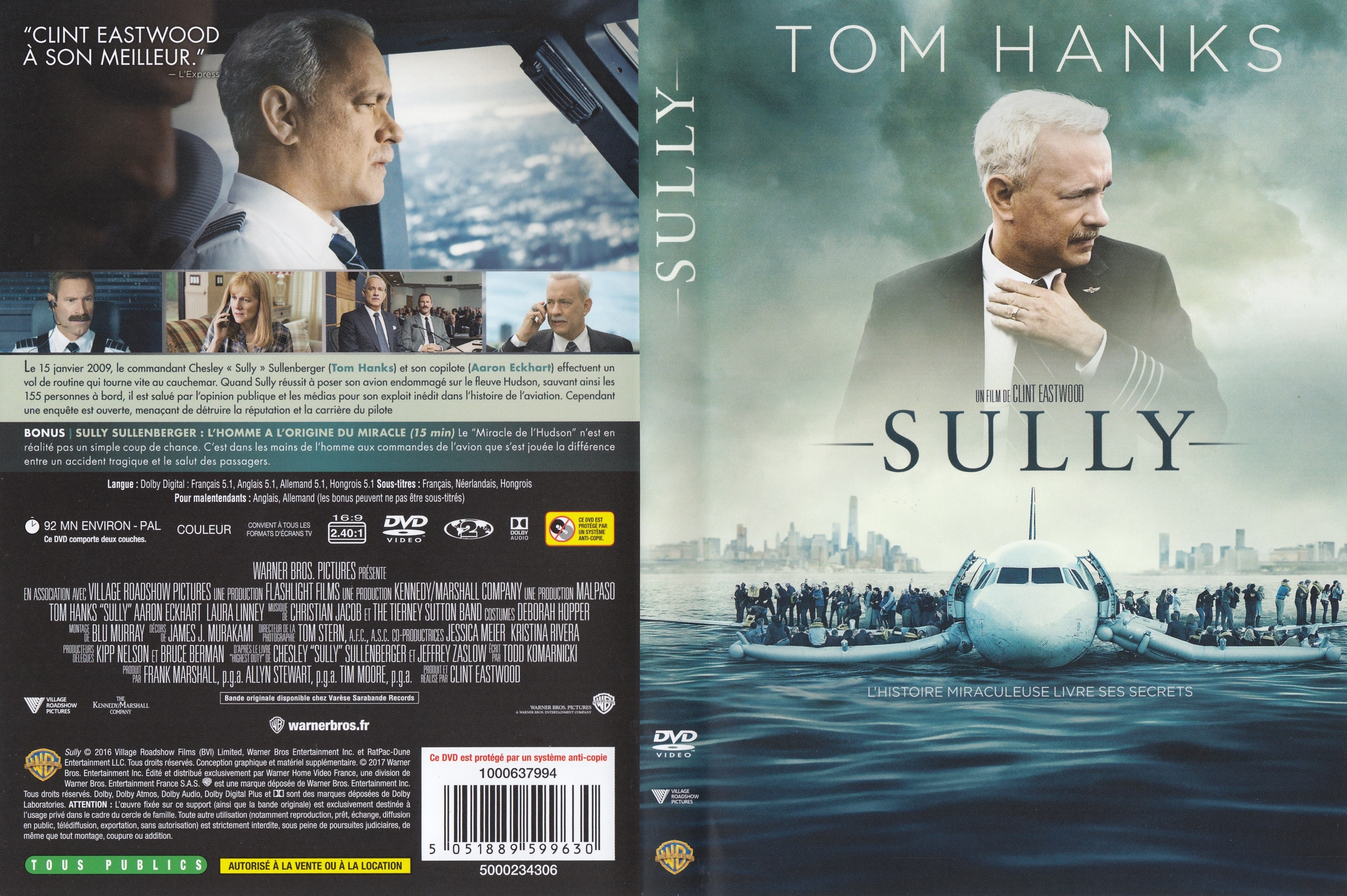 Jaquette DVD Sully