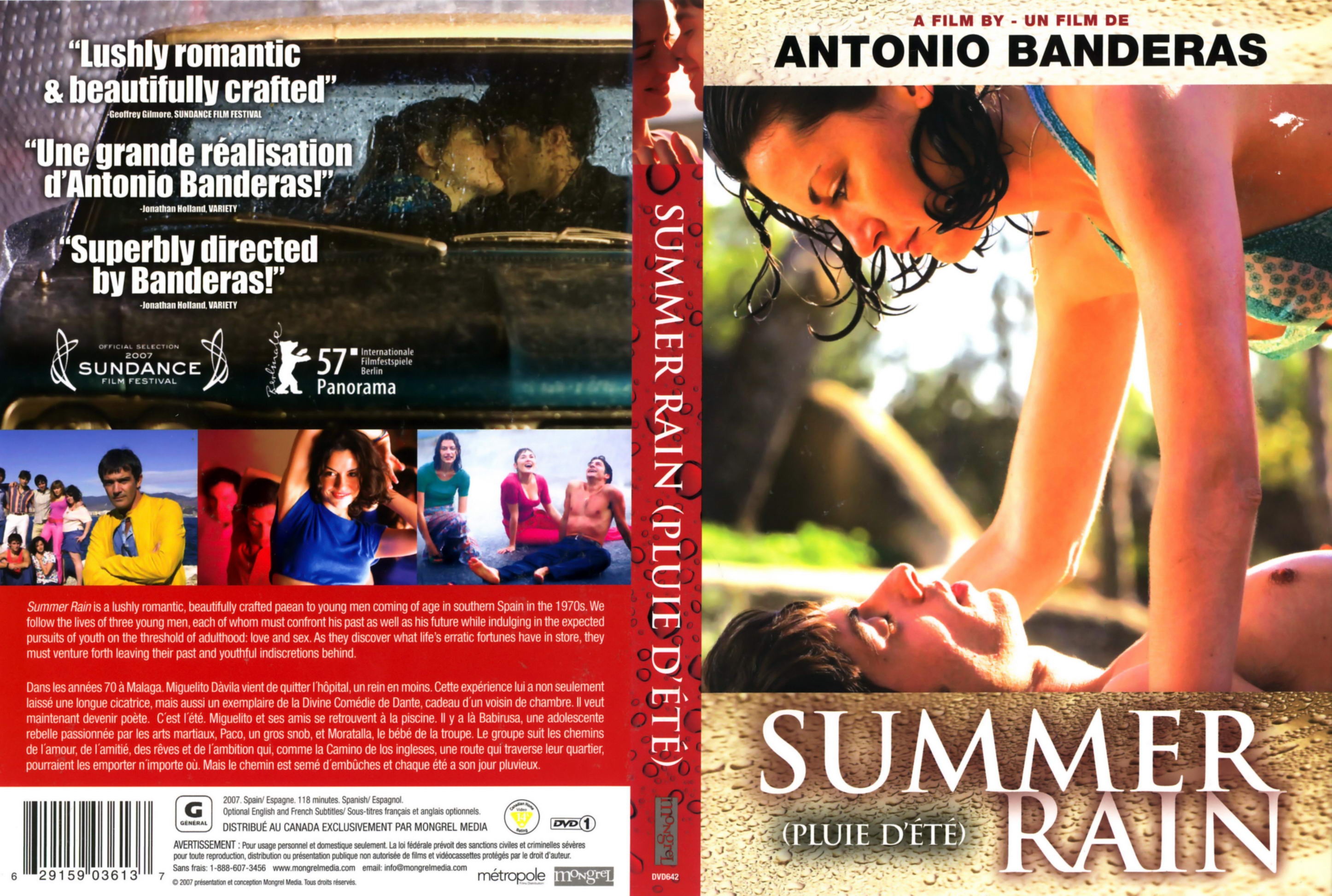 Jaquette DVD Summer rain - Pluie d