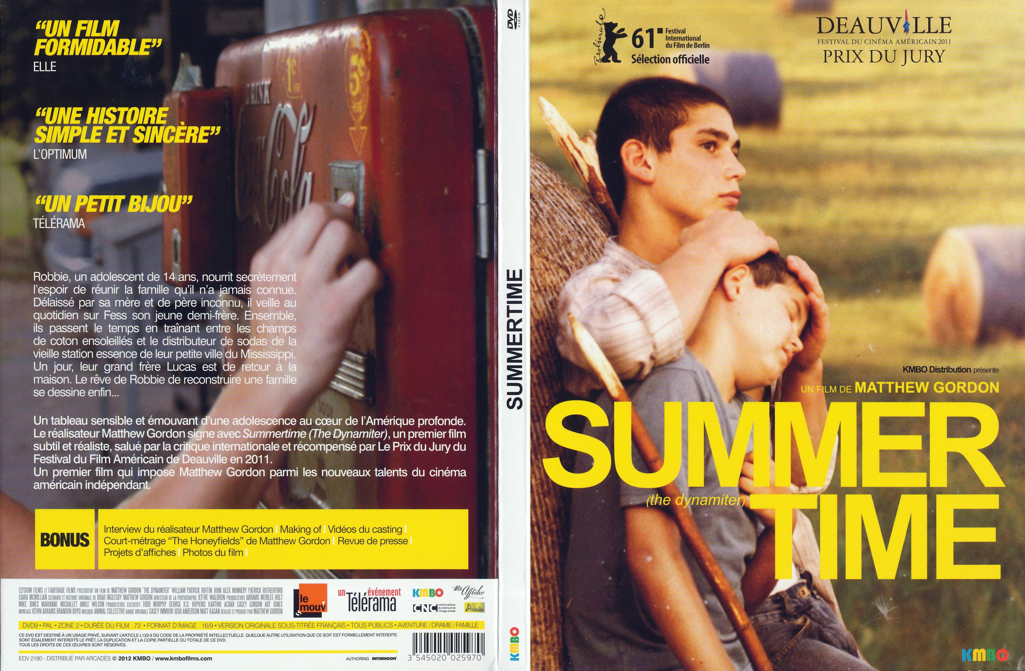 Jaquette DVD Summertime