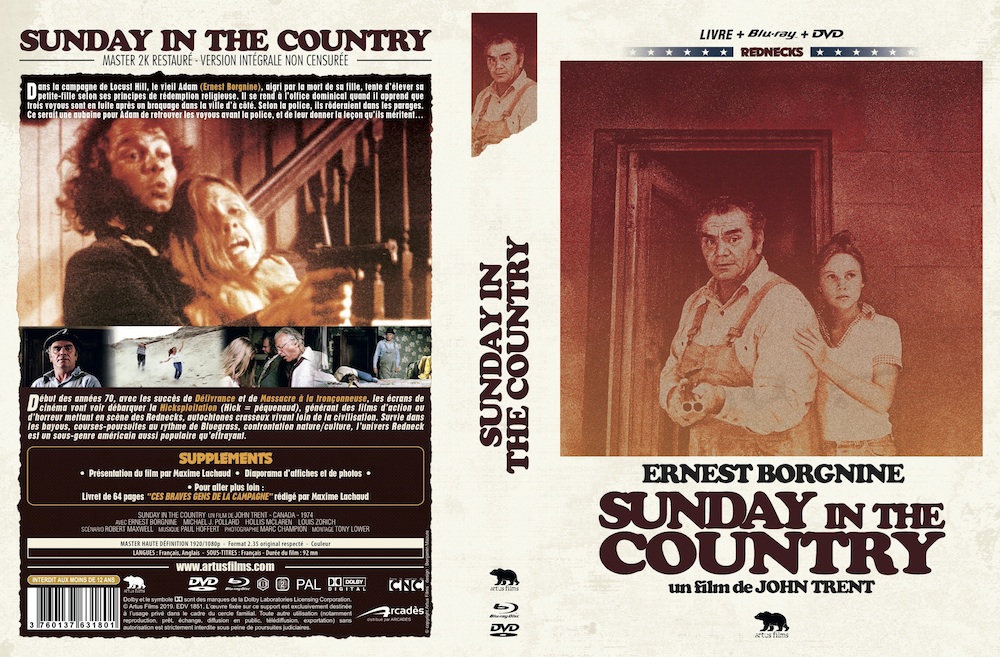 Jaquette DVD Sunday in the country (BLU-RAY)