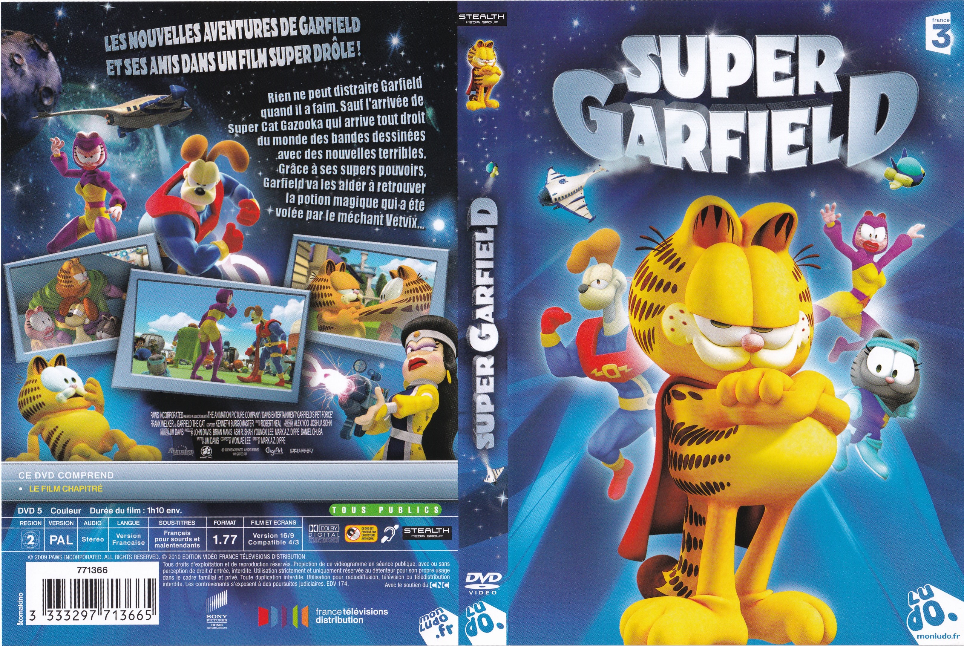 Jaquette DVD Super Garfield