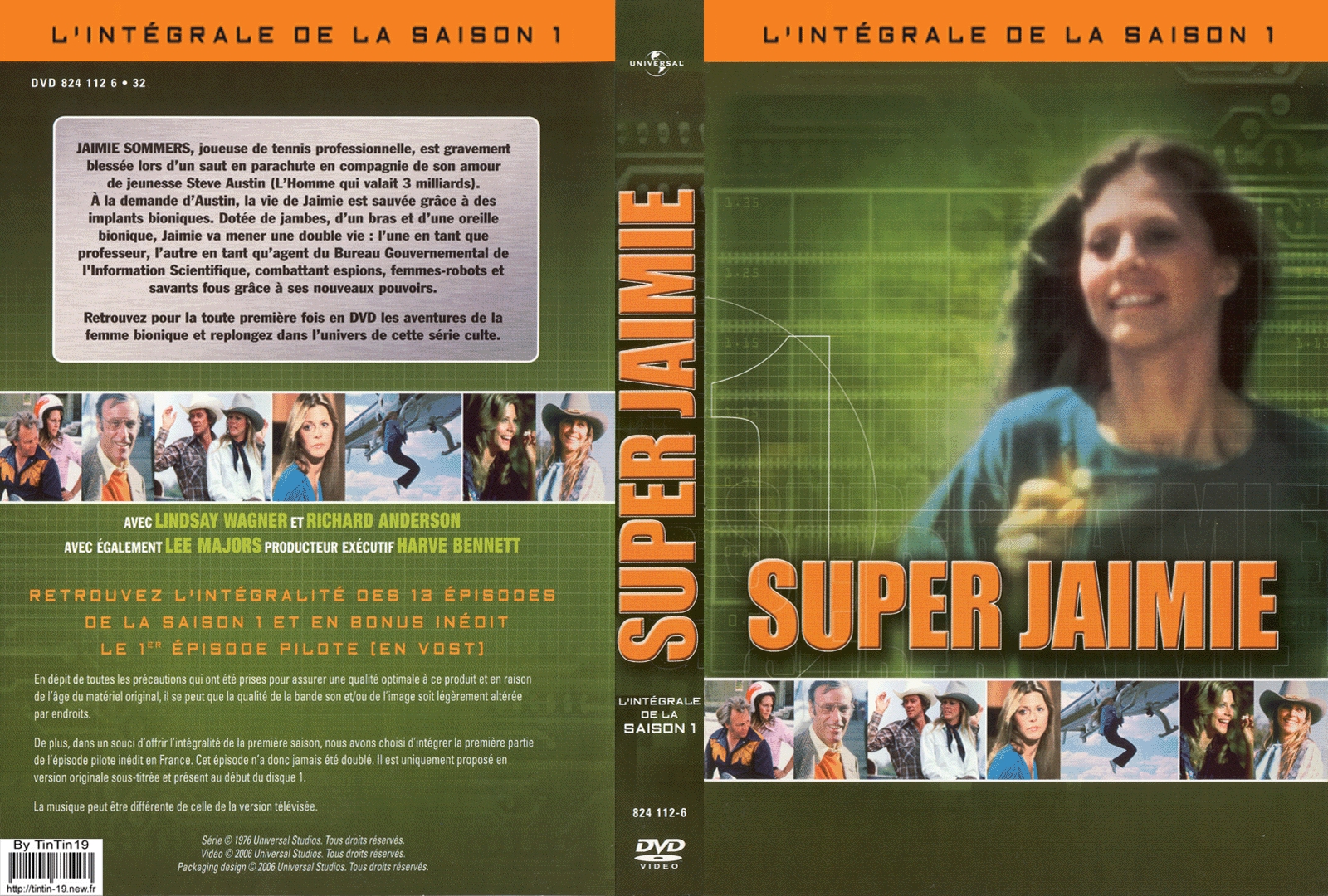 Jaquette DVD Super Jaimie Saison 1 COFFRET