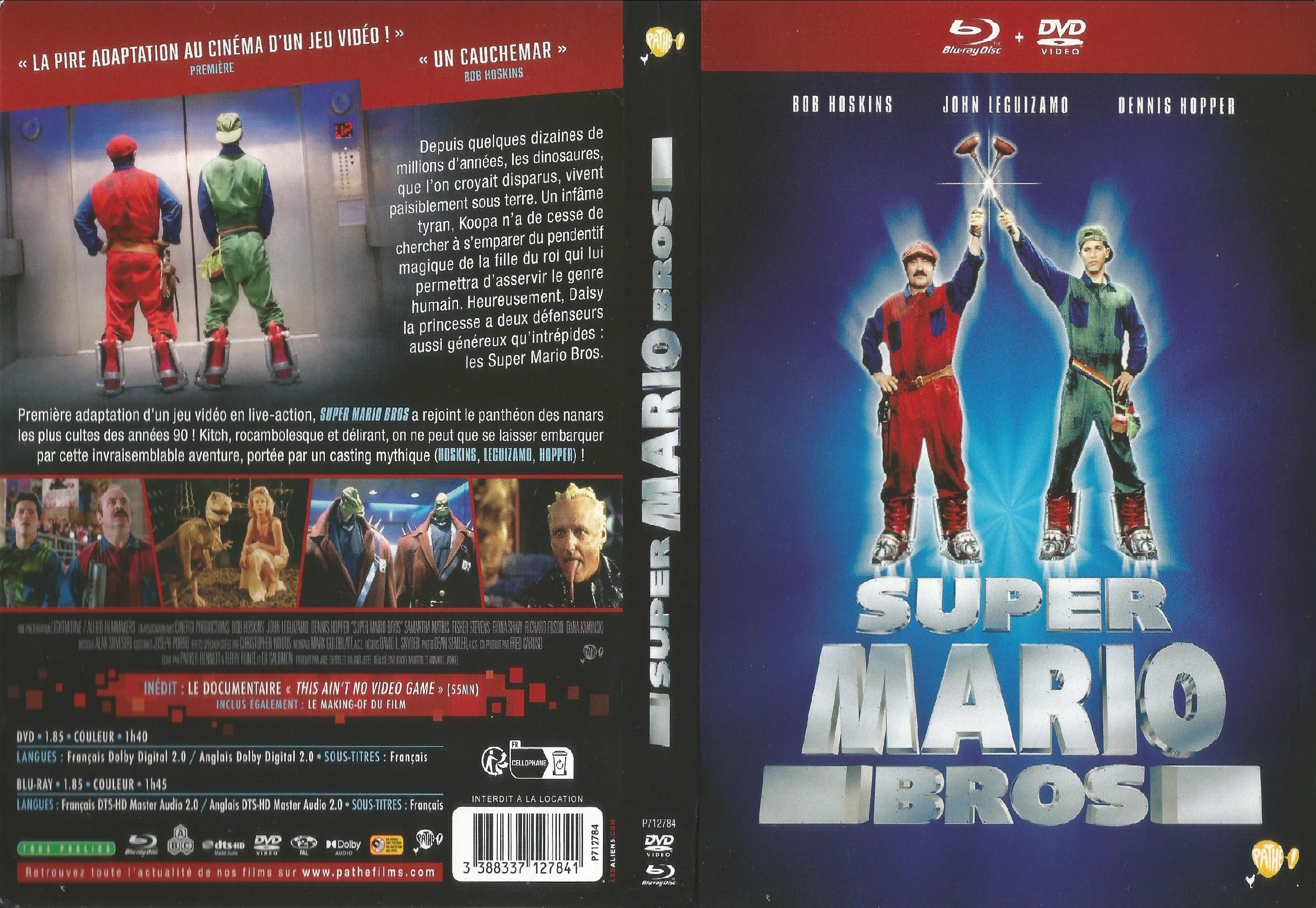 Jaquette DVD Super Mario Bros (1993)