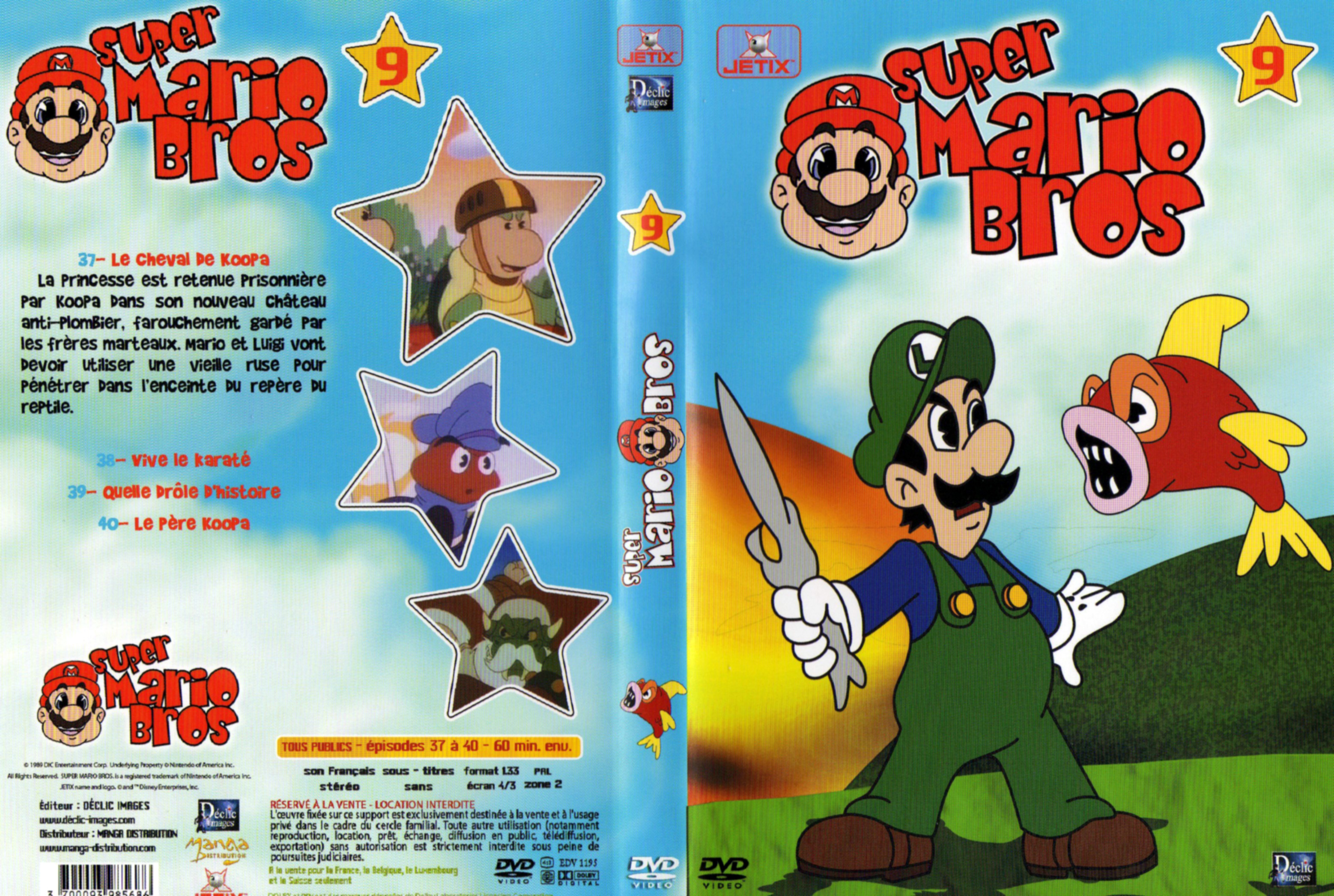 Jaquette DVD Super Mario Bros vol 09