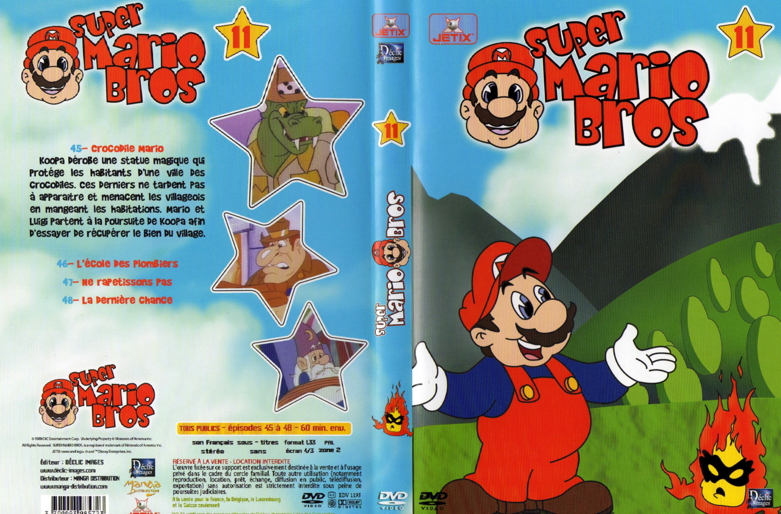 Jaquette DVD Super Mario Bros vol 11