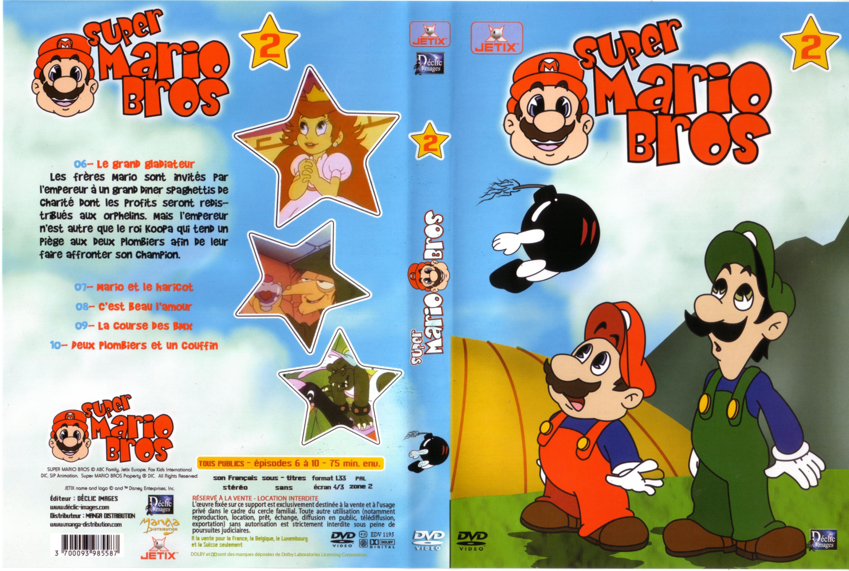 Jaquette DVD Super Mario Bros vol 2