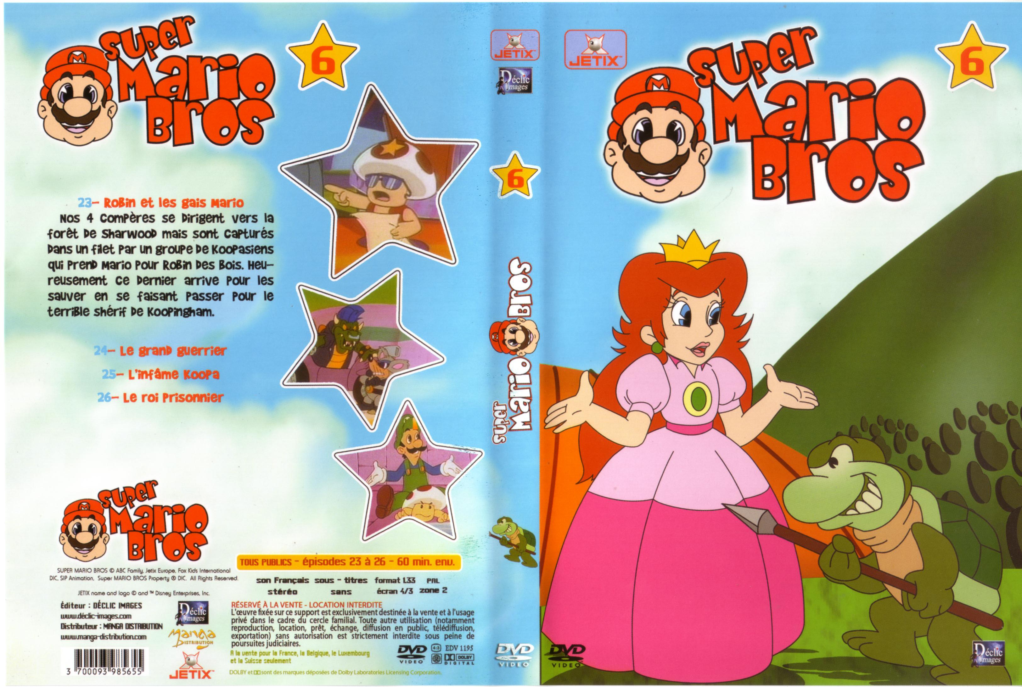 Jaquette DVD Super Mario Bros vol 6