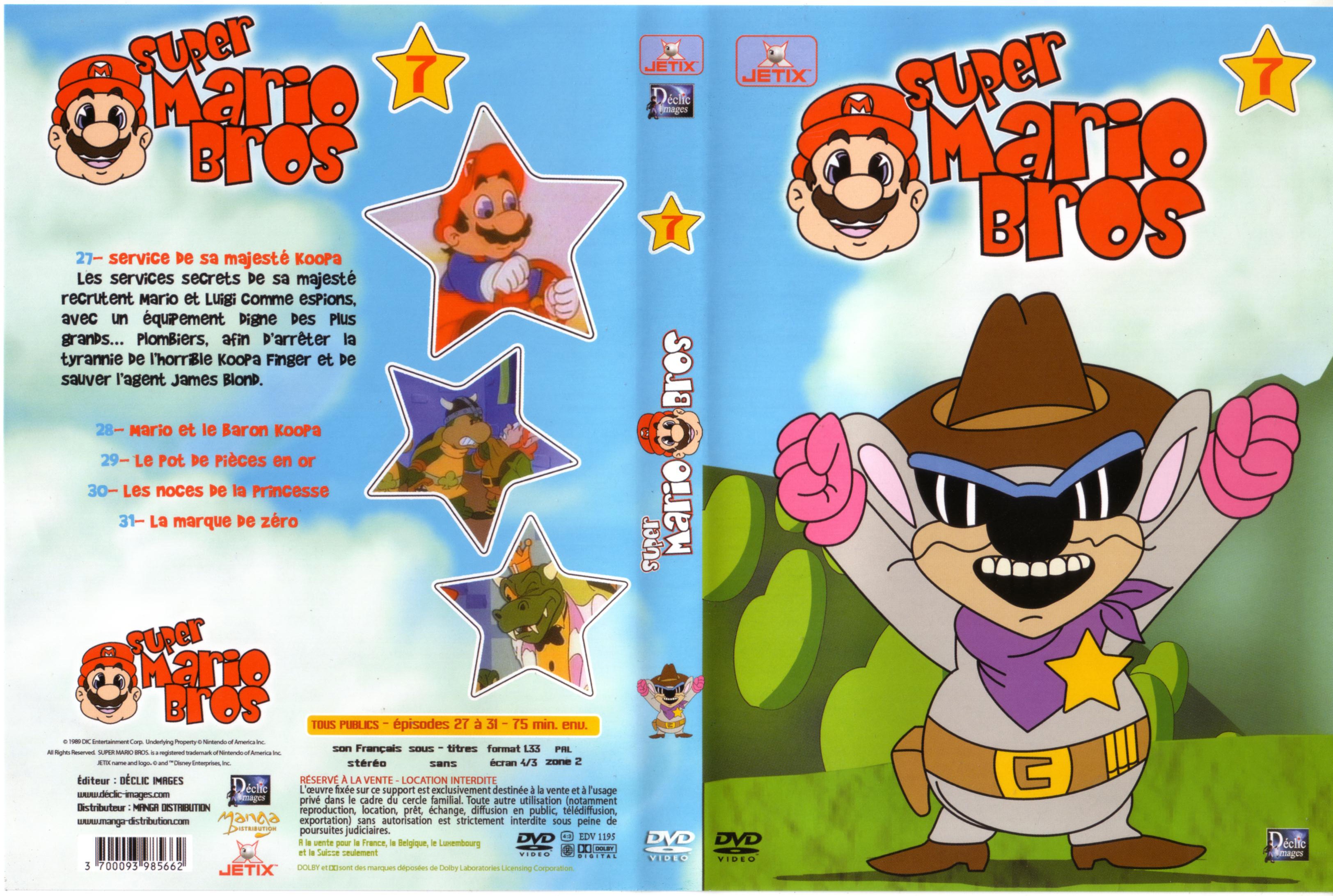 Jaquette DVD Super Mario Bros vol 7