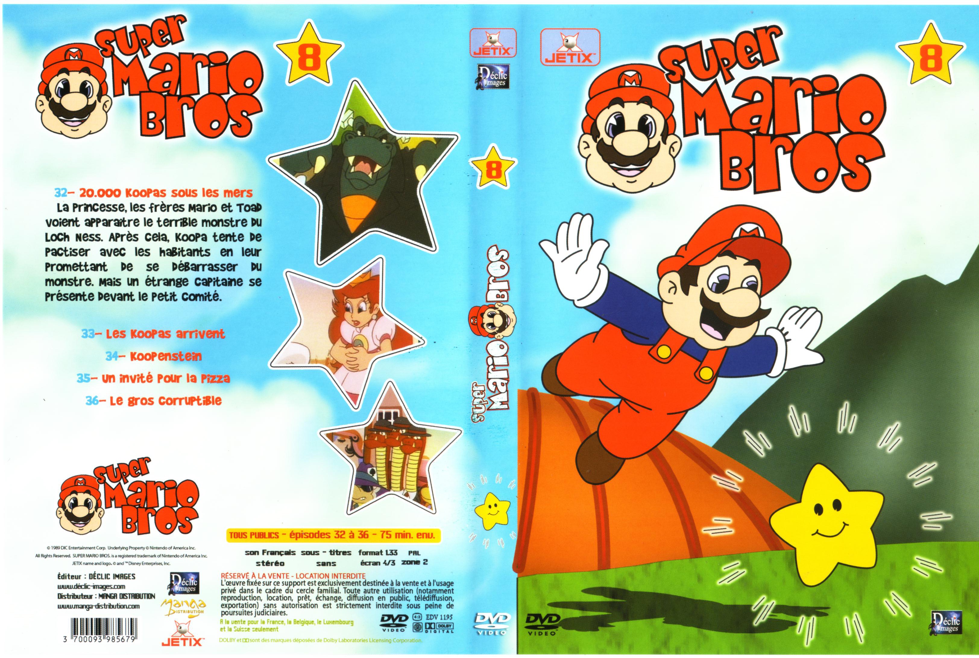 Jaquette DVD Super Mario Bros vol 8