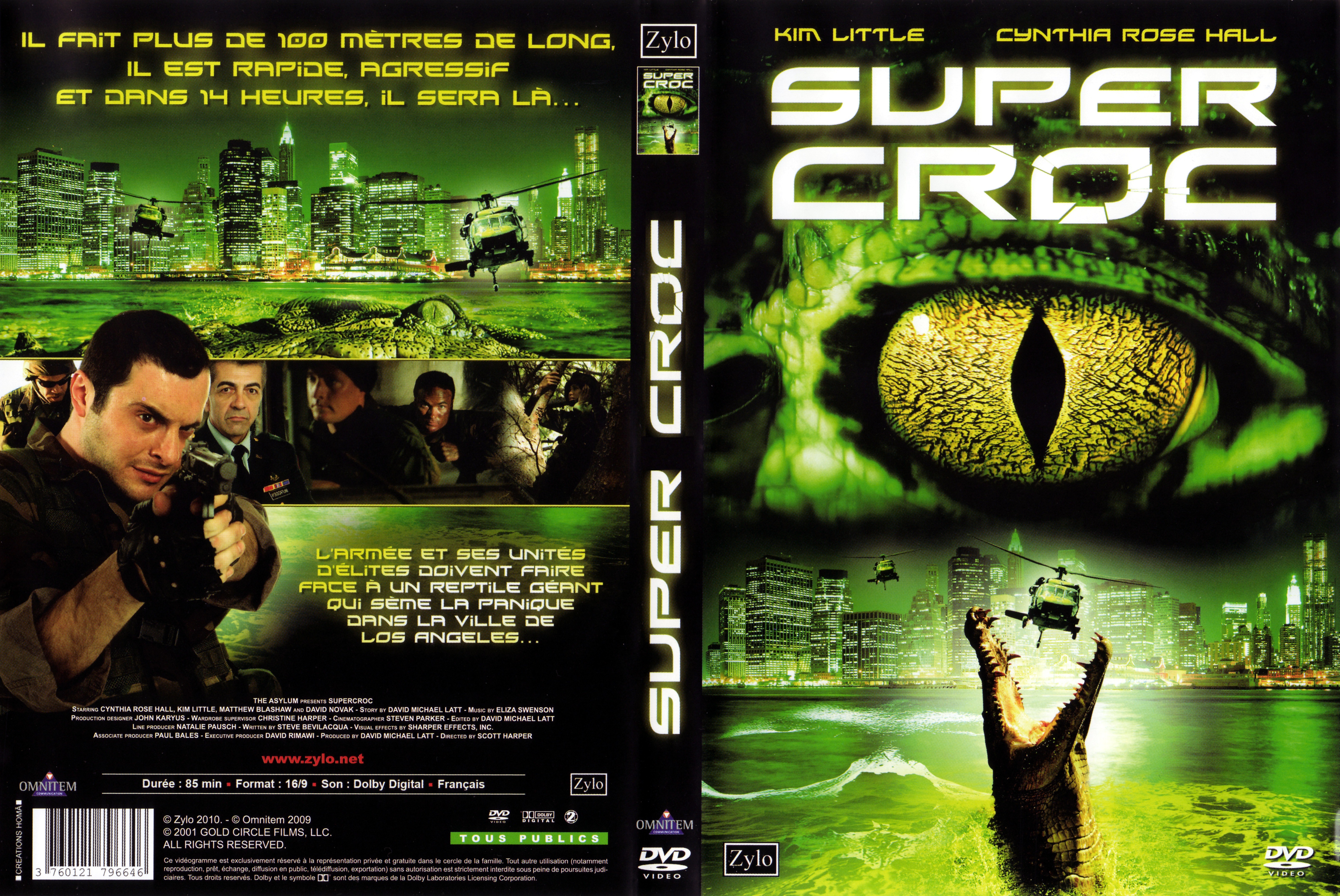 Jaquette DVD Super croc
