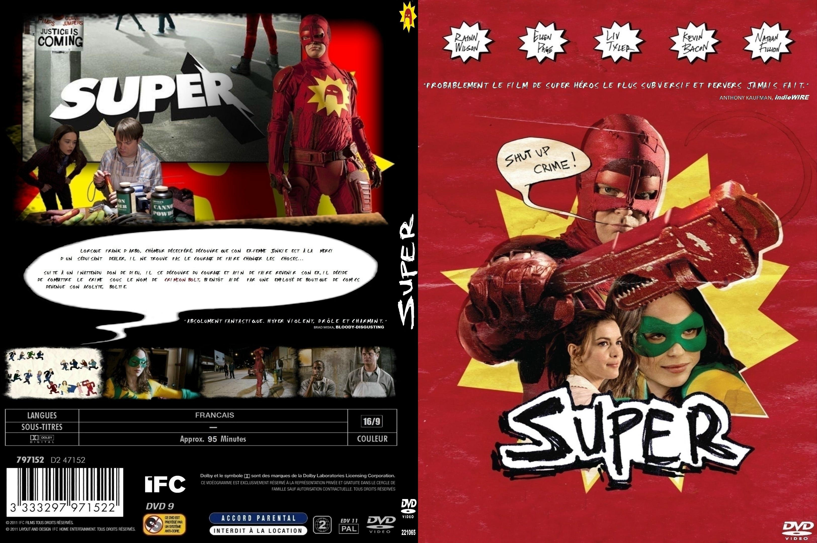 Jaquette DVD Super custom - SLIM