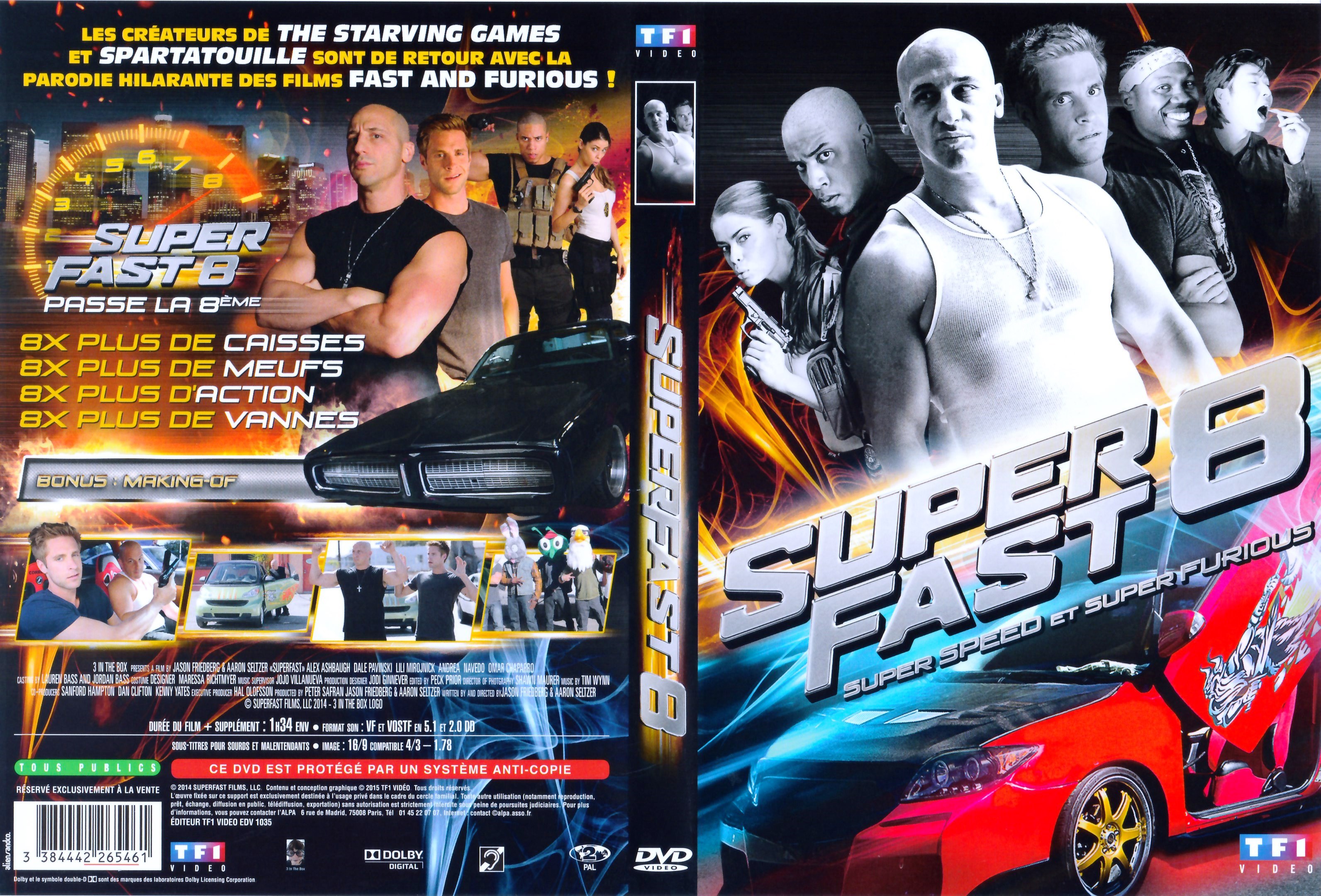 Jaquette DVD Super fast 8