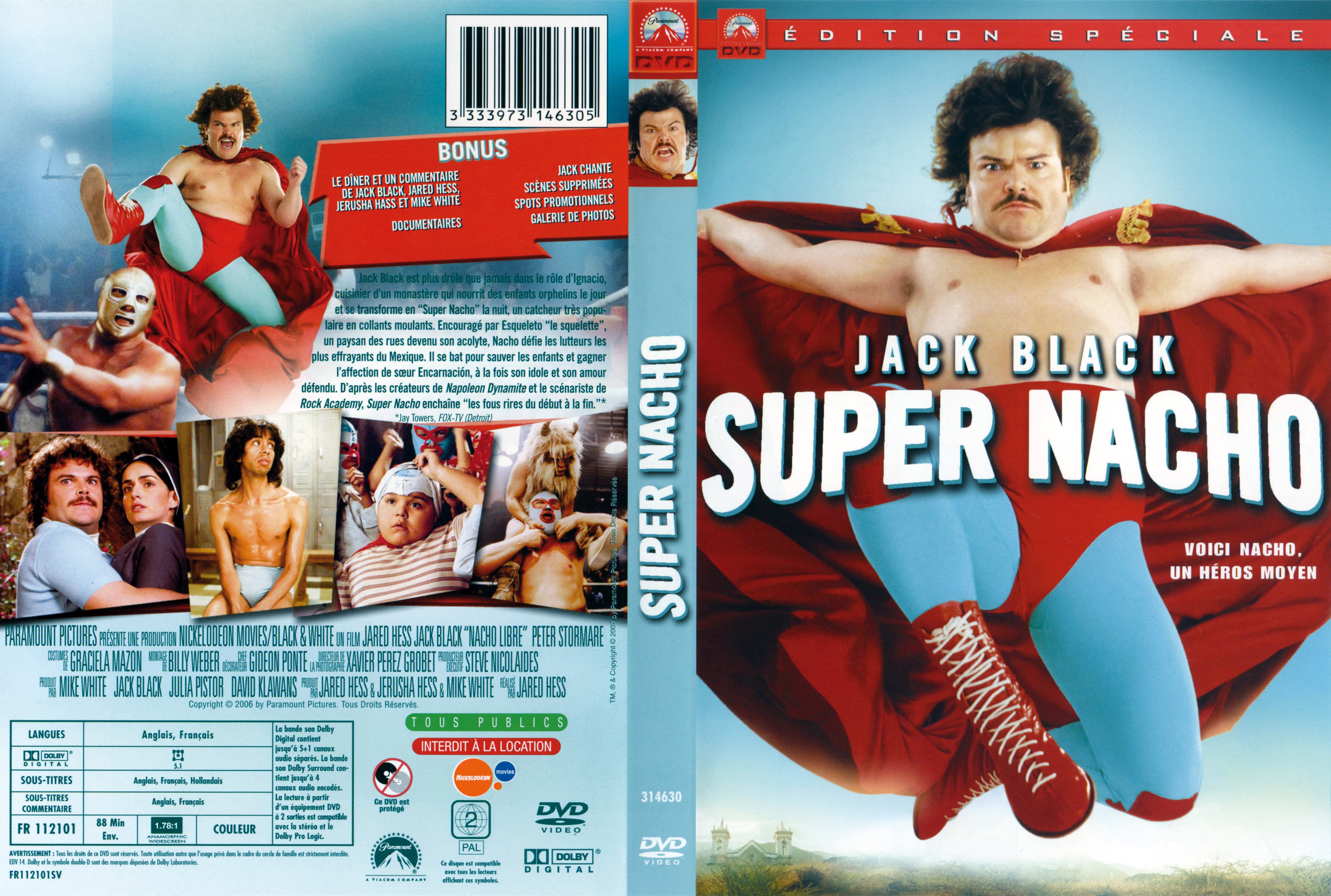 Jaquette DVD Super nacho