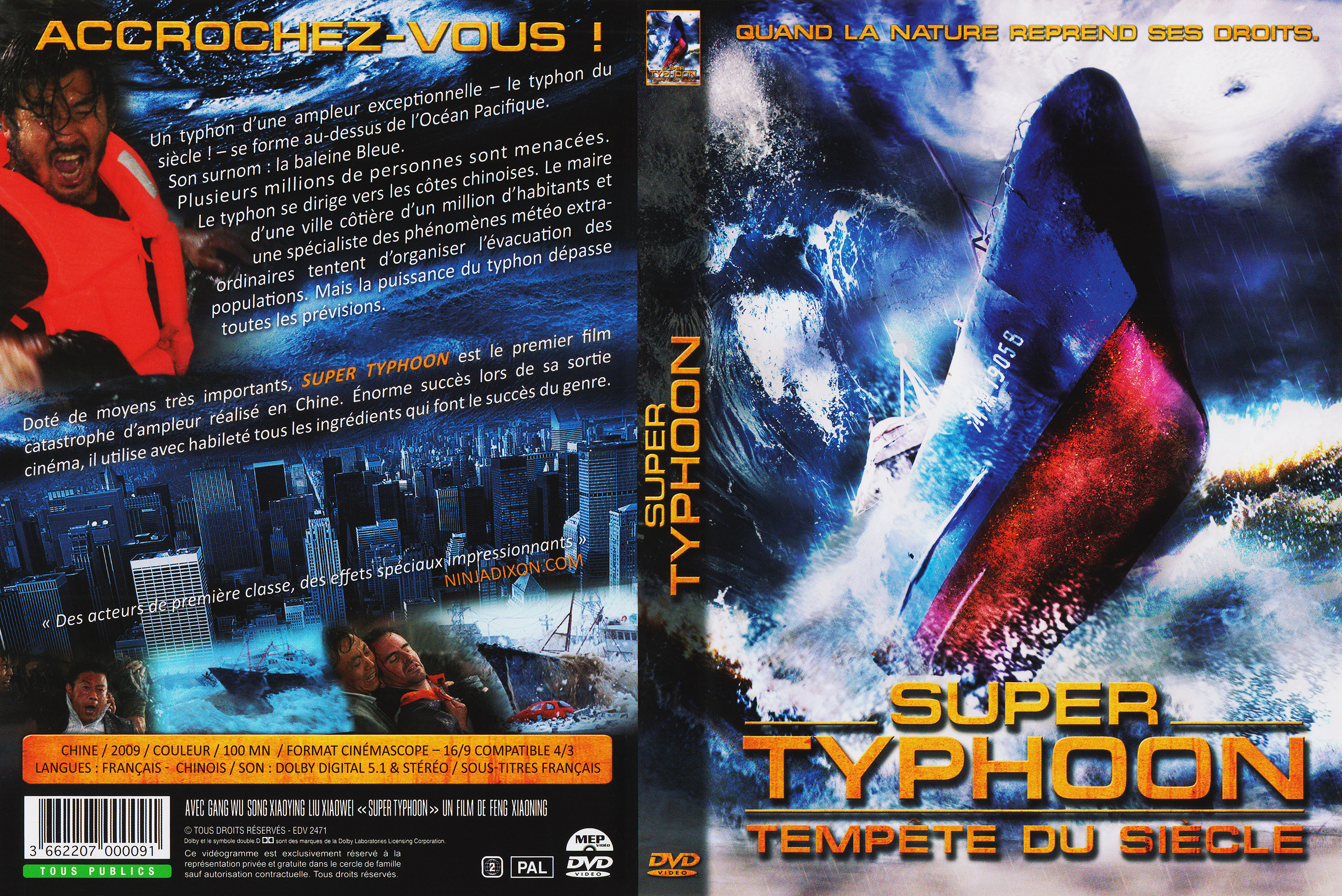Jaquette DVD Super typhoon