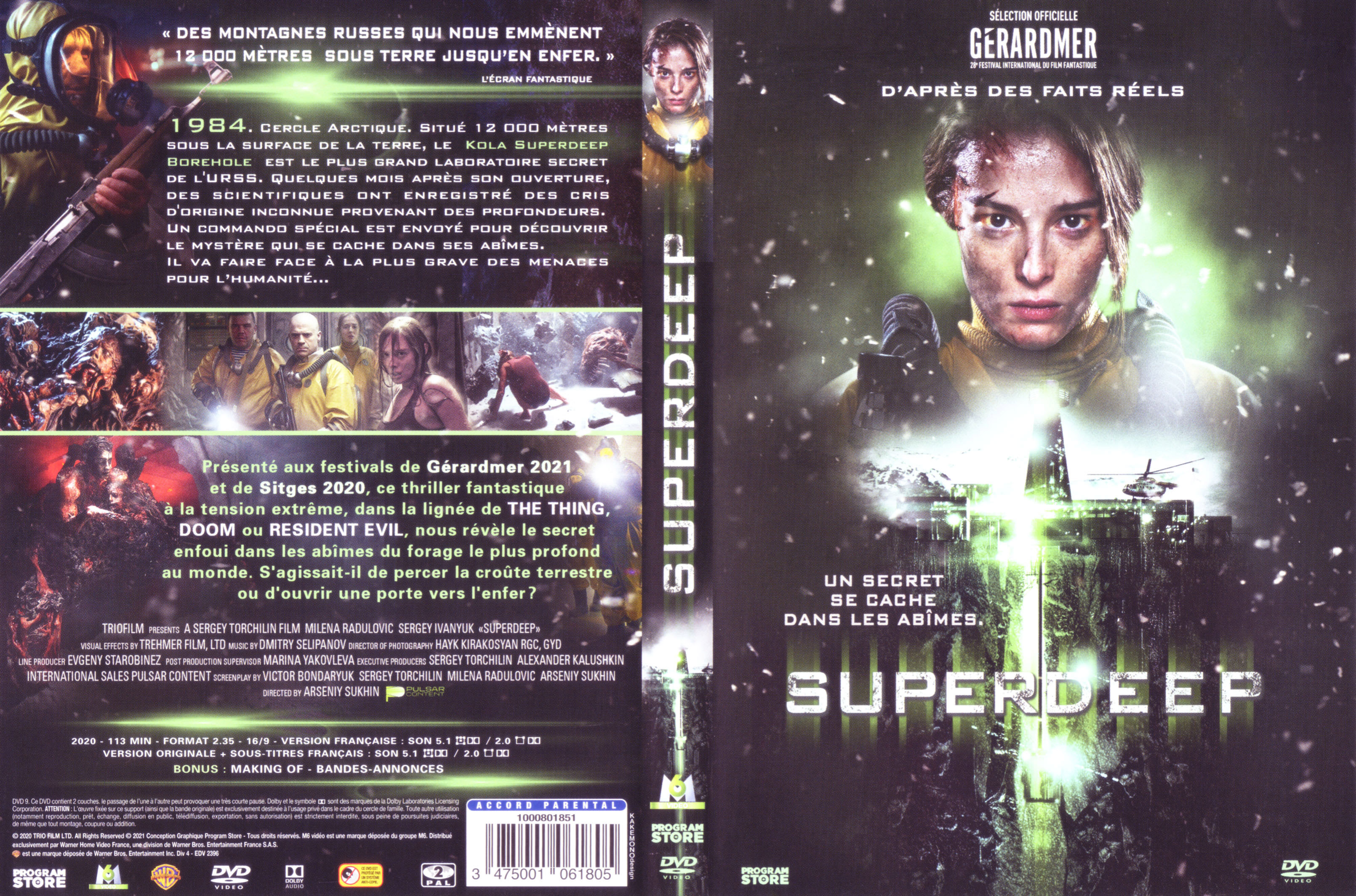 Jaquette DVD Superdeep
