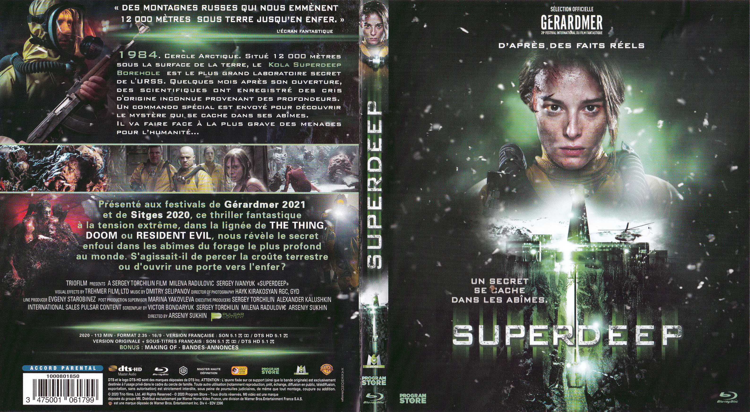 Jaquette DVD Superdeep (BLU-RAY)
