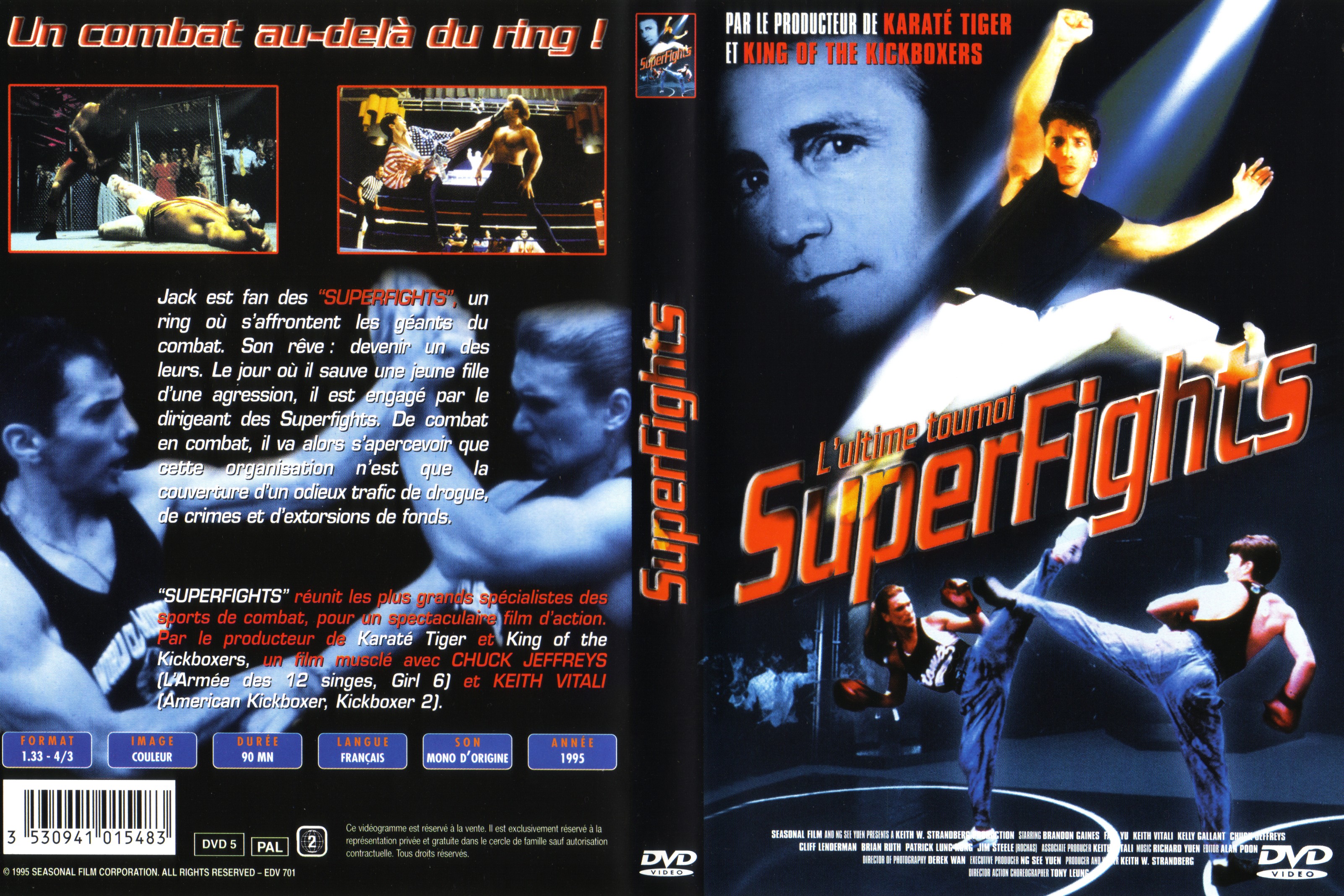 Jaquette DVD Superfights
