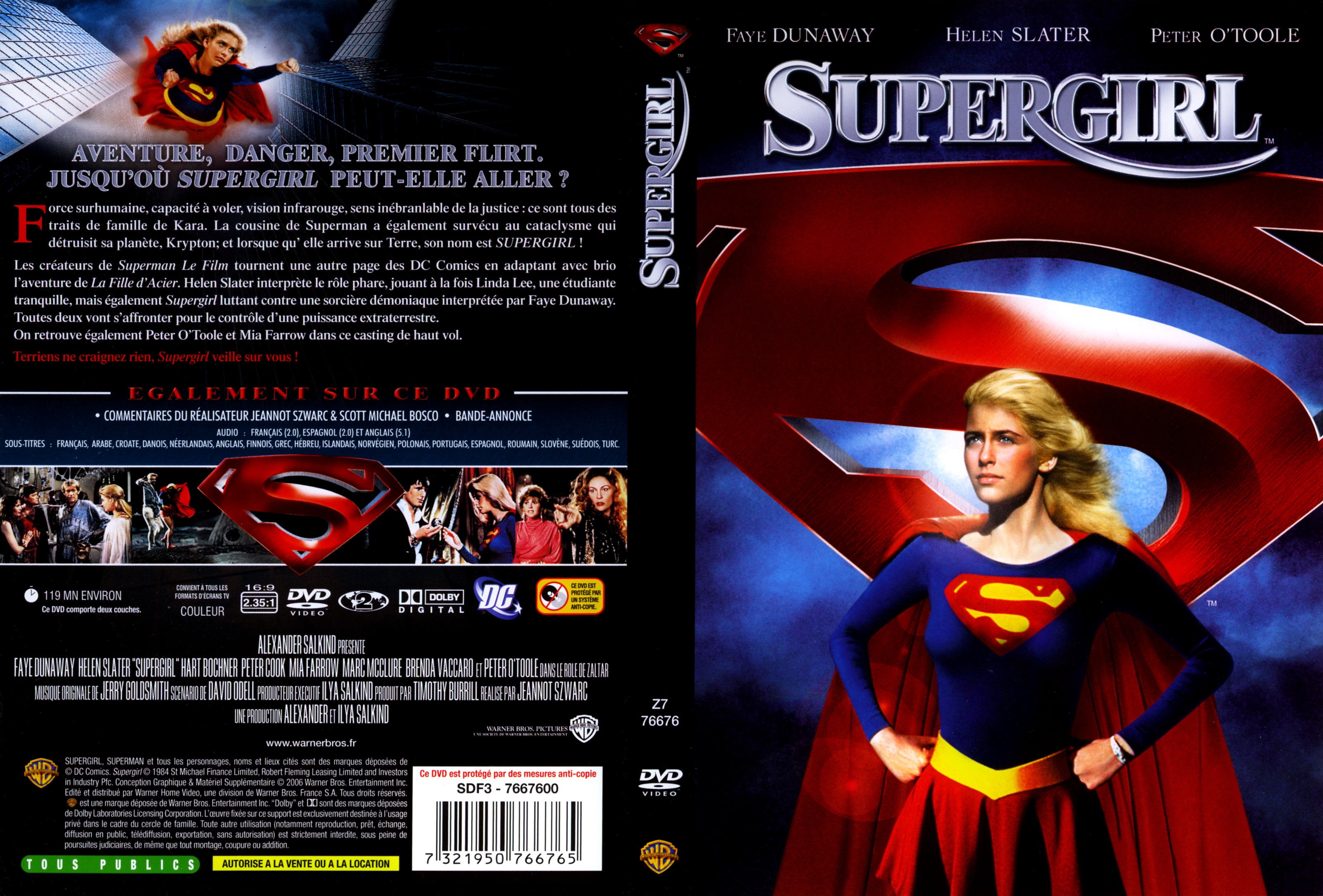 Jaquette DVD Supergirl