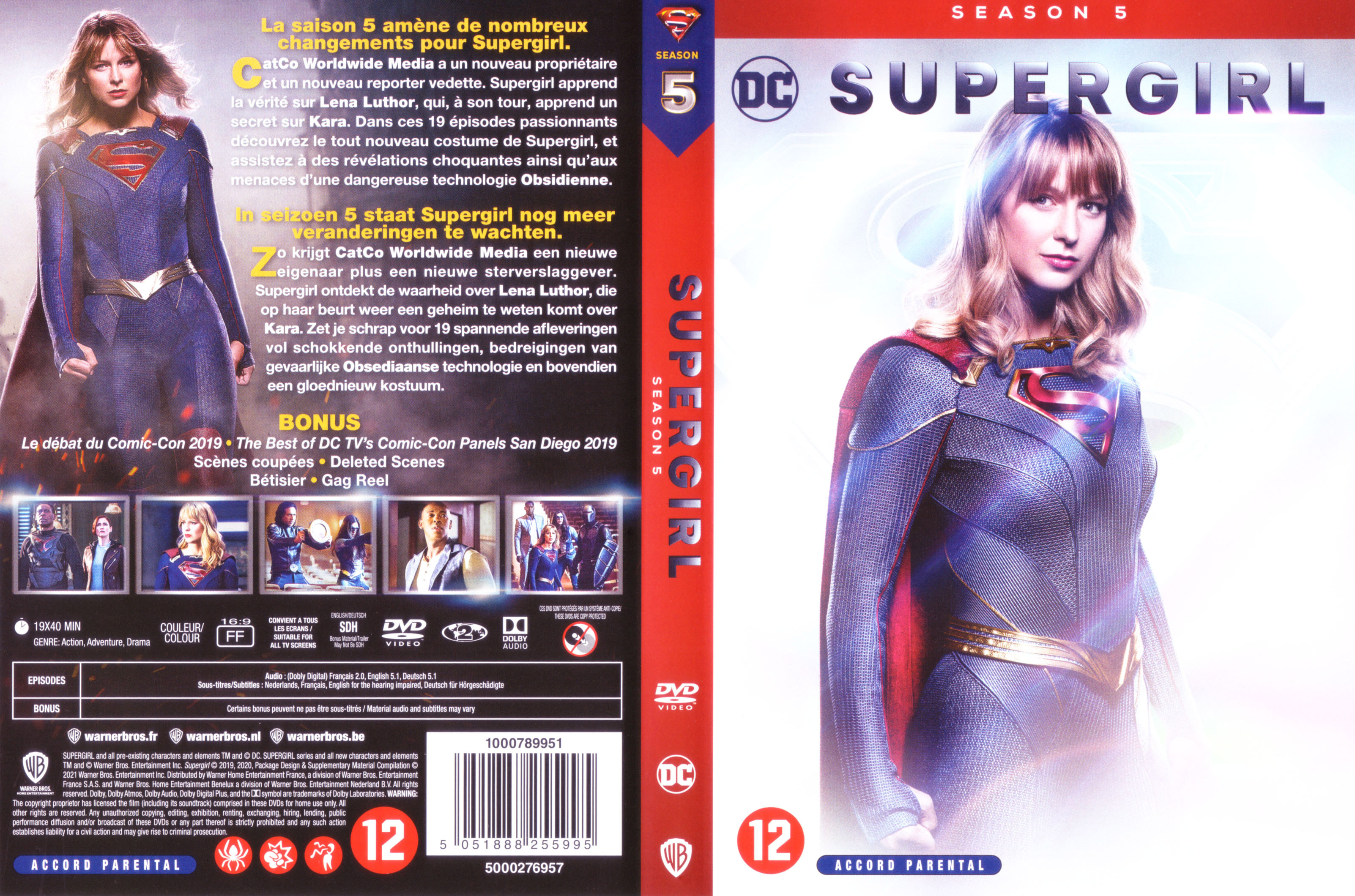 Jaquette DVD Supergirl Saison 5