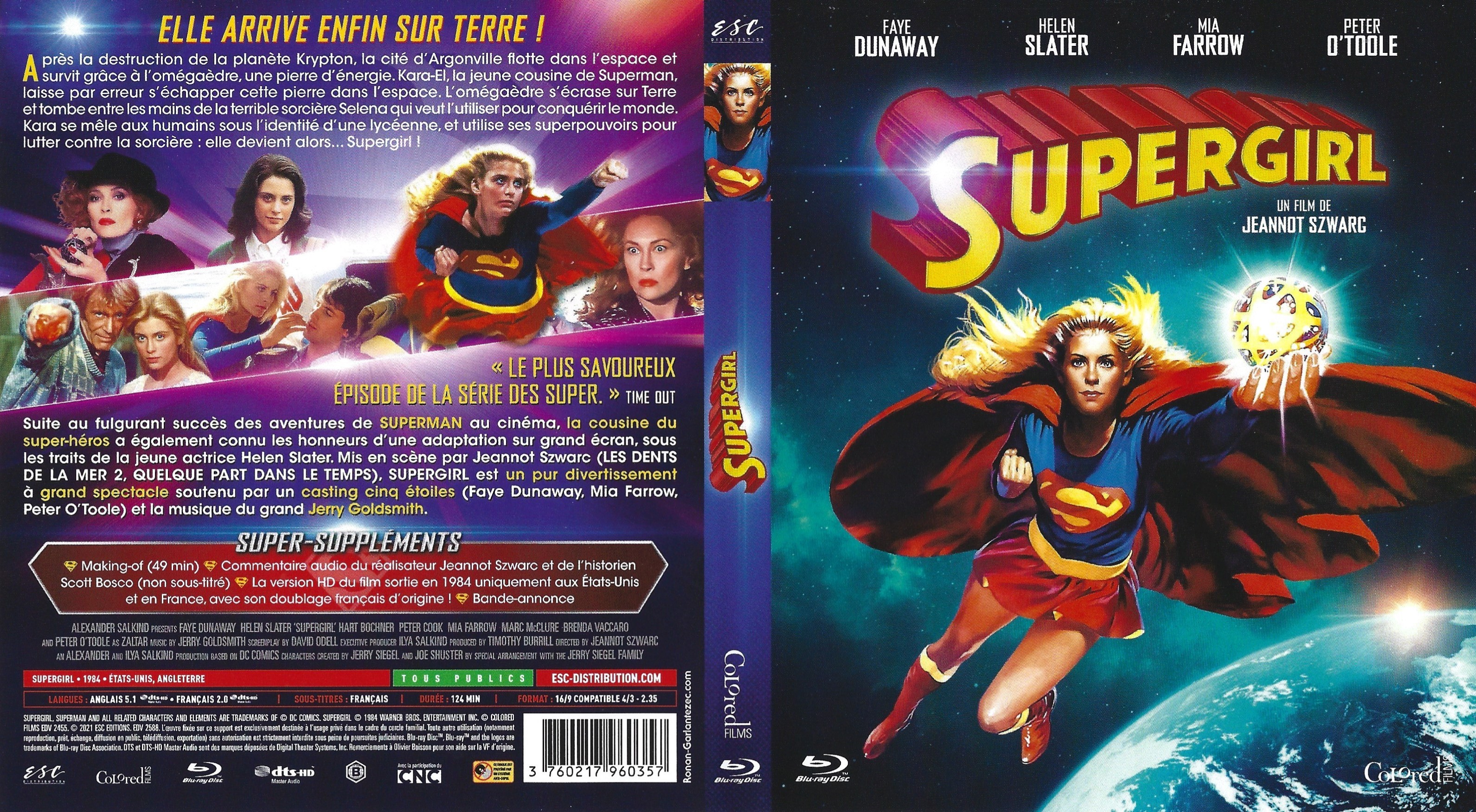 Jaquette DVD Supergirl (BLU-RAY)