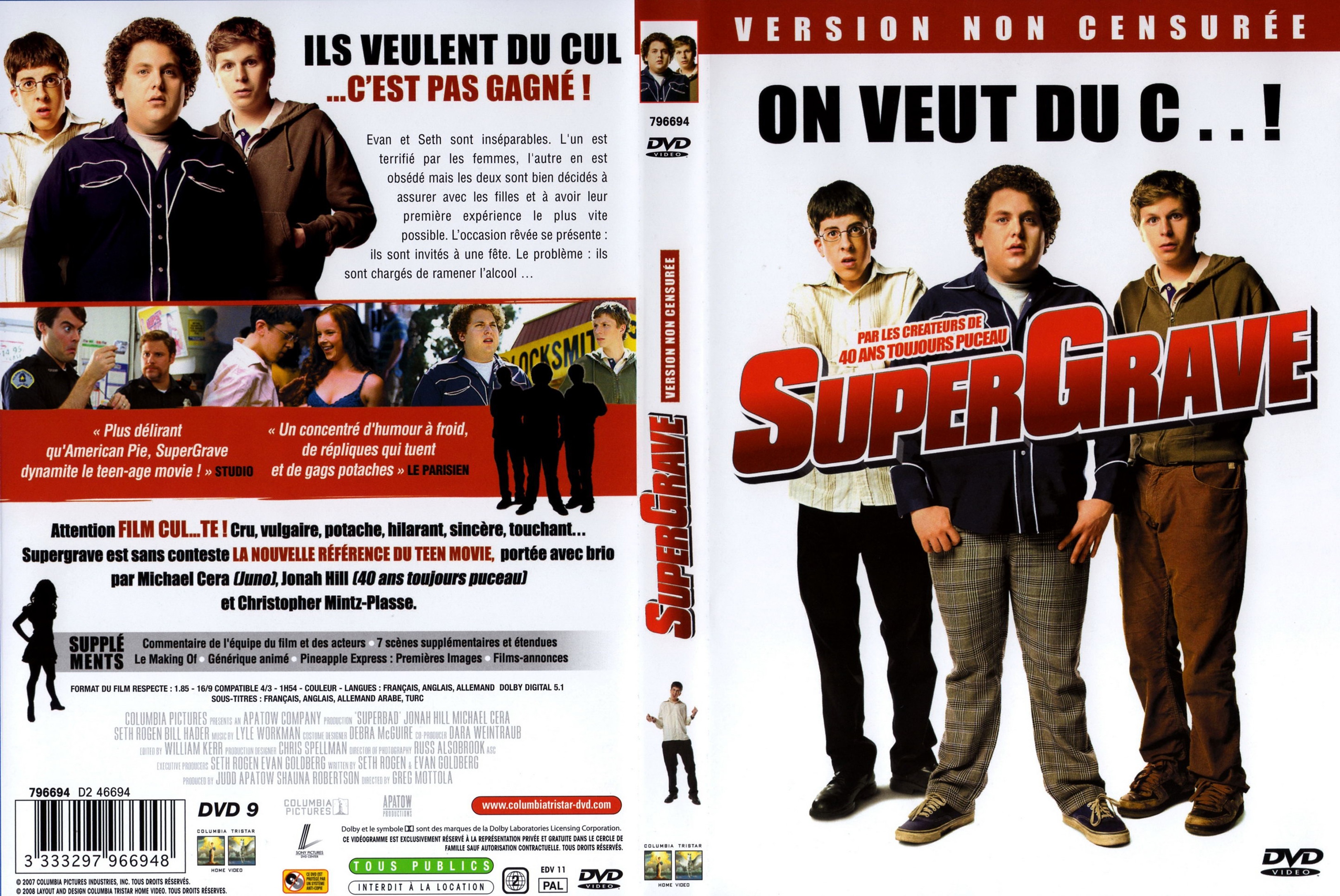 Jaquette DVD Supergrave