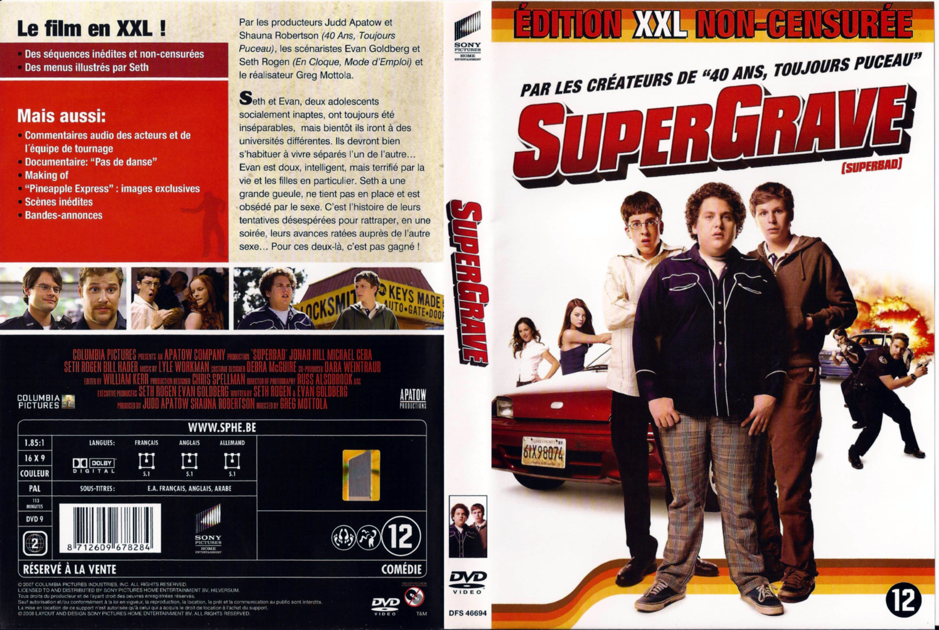 Jaquette DVD Supergrave v2